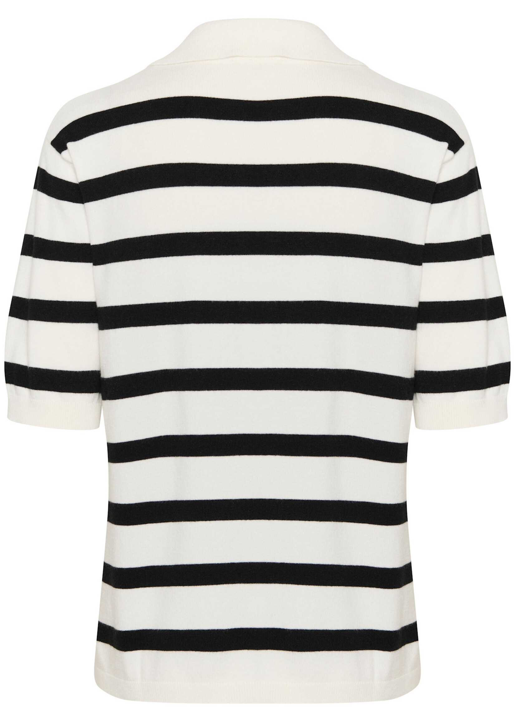 Soaked in Luxury Spina Striped Polo Pullover