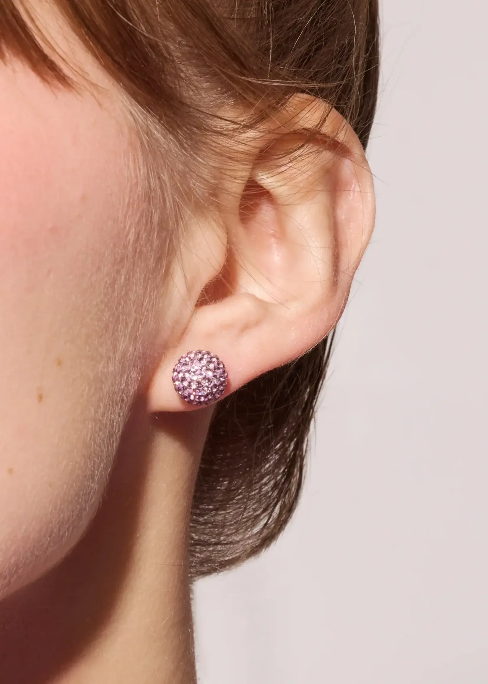 Hillberg & Berk Lilac Sparkle Ball™ Stud Earrings