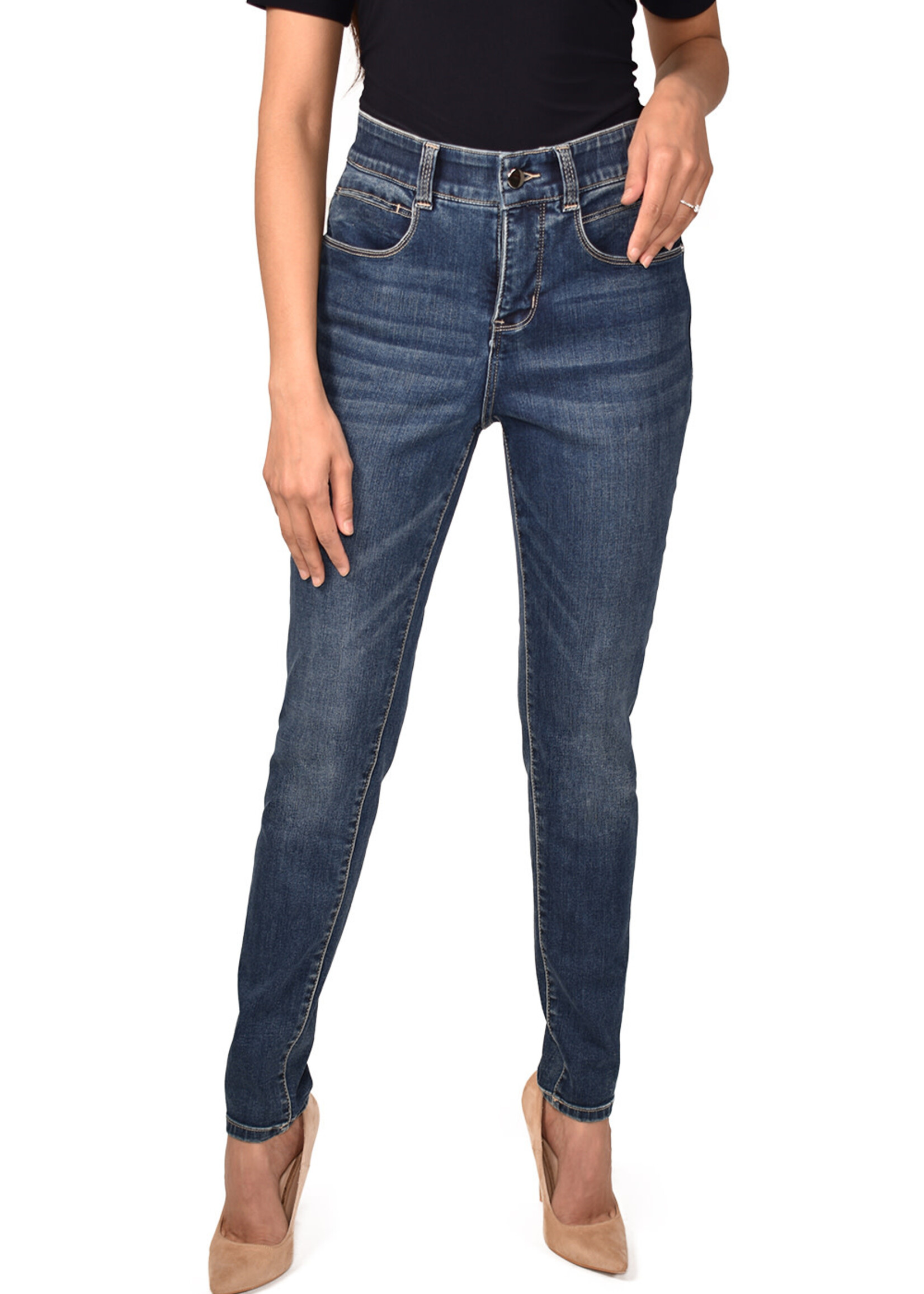 Frank Lyman Denim Jean Straight Skinny Leg