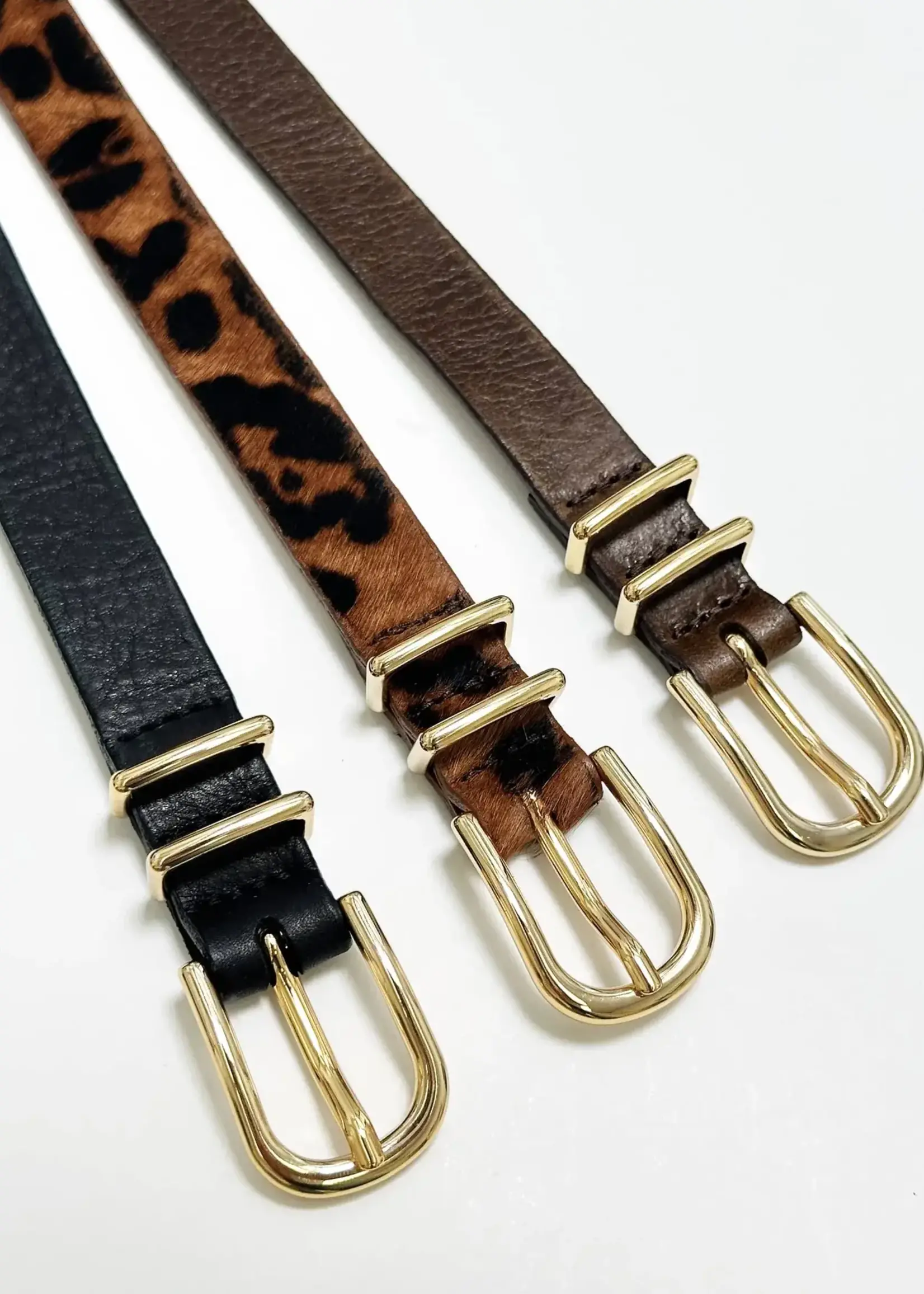 BRAVE Leather Julane Hair-On Belt