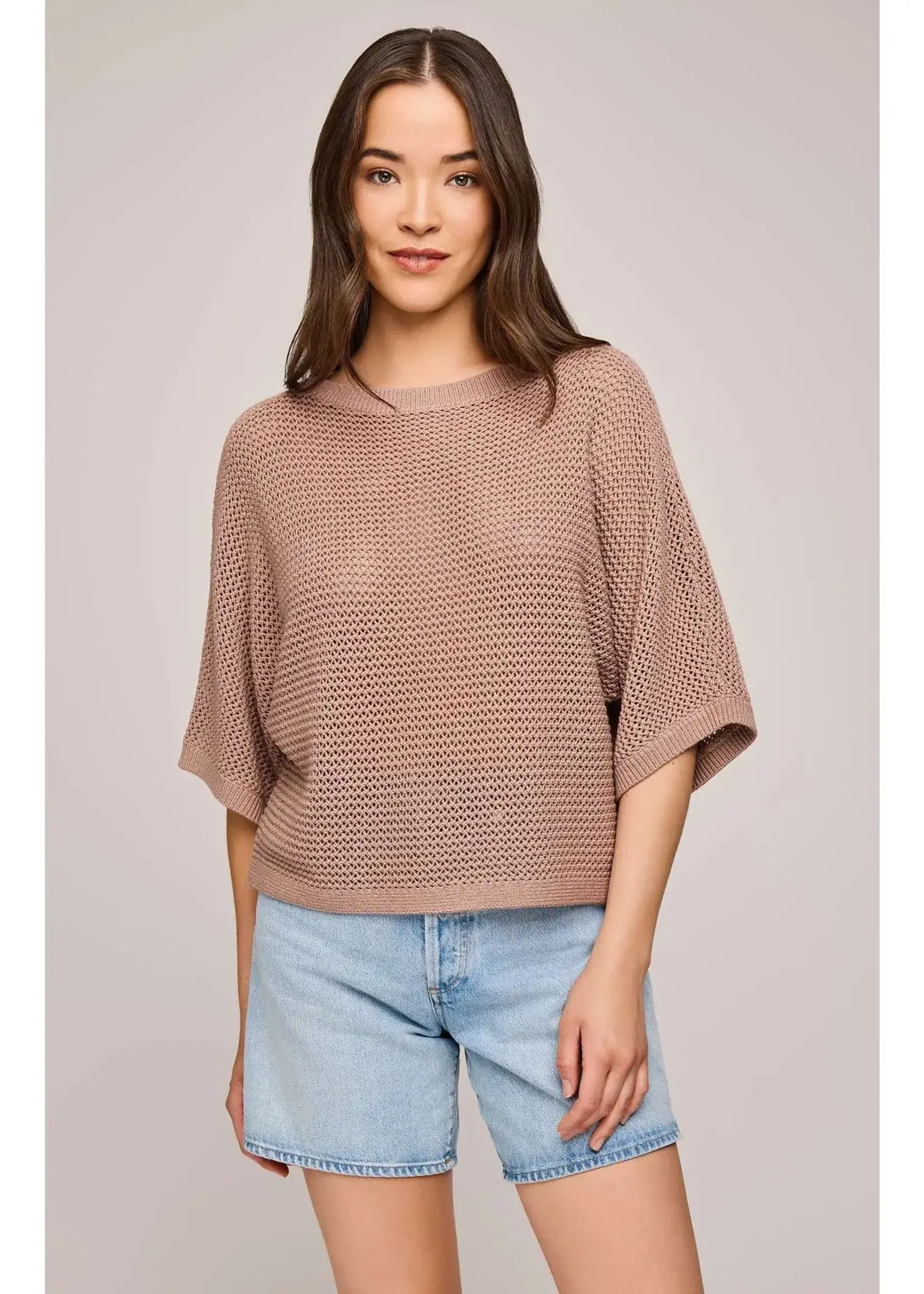 Gentle Fawn Samson Open Knit Pullover