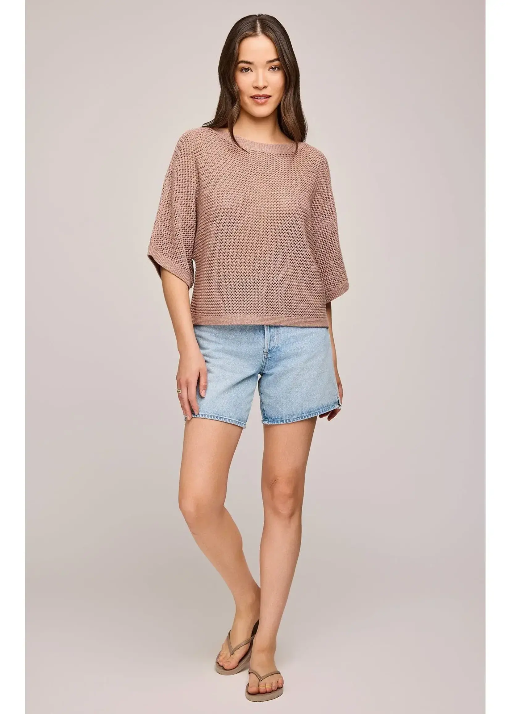 Gentle Fawn Samson Open Knit Pullover