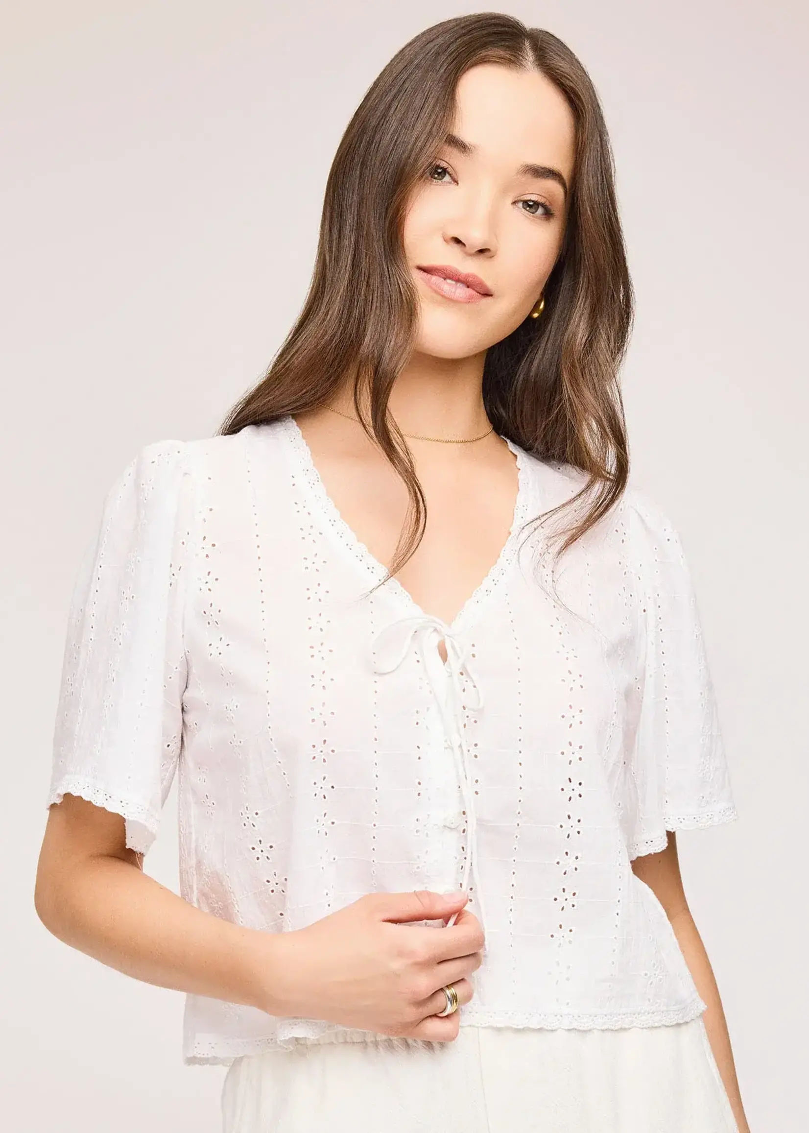 Gentle Fawn Jessa Eyelet Top