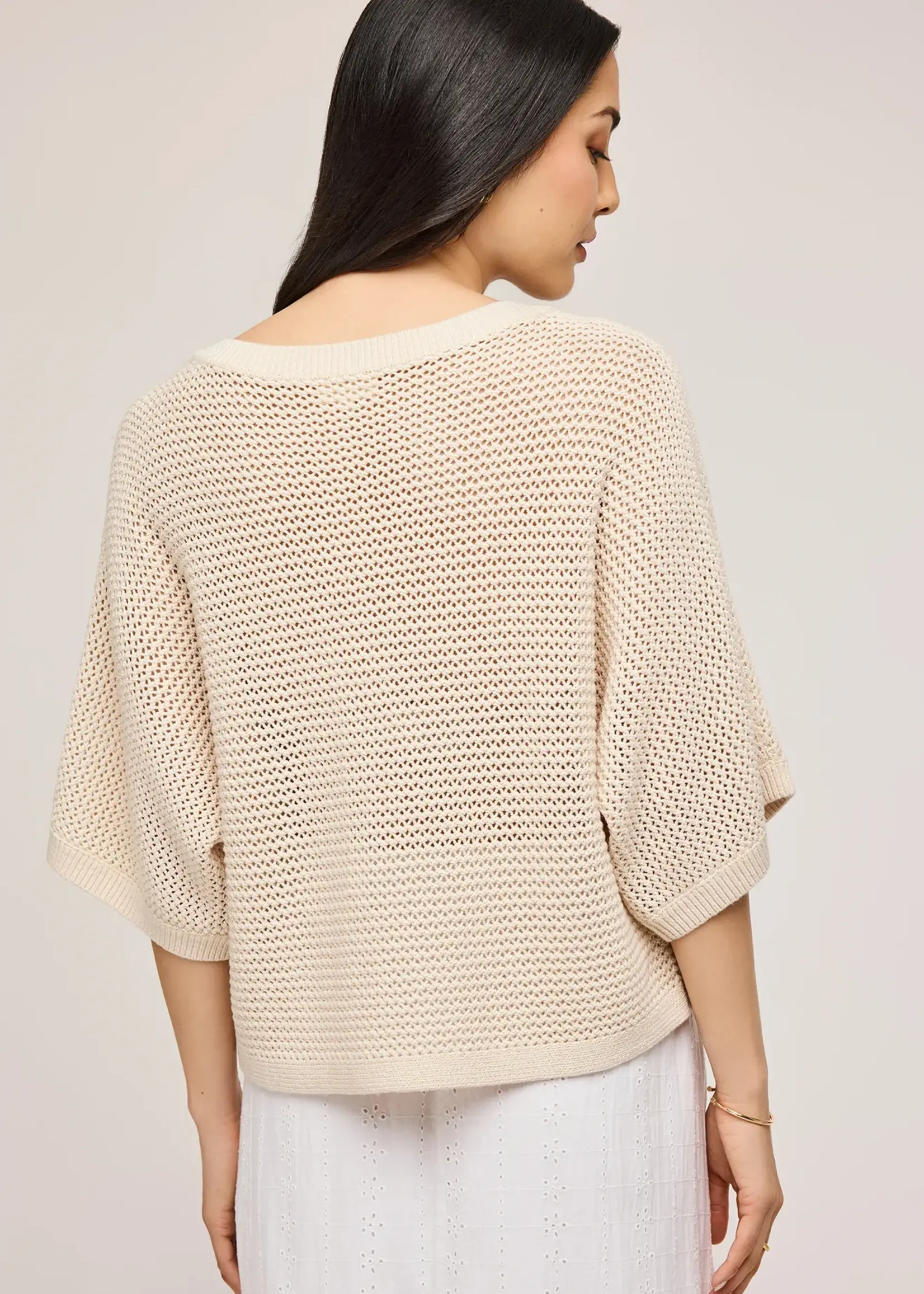 Gentle Fawn Samson Open Knit Pullover