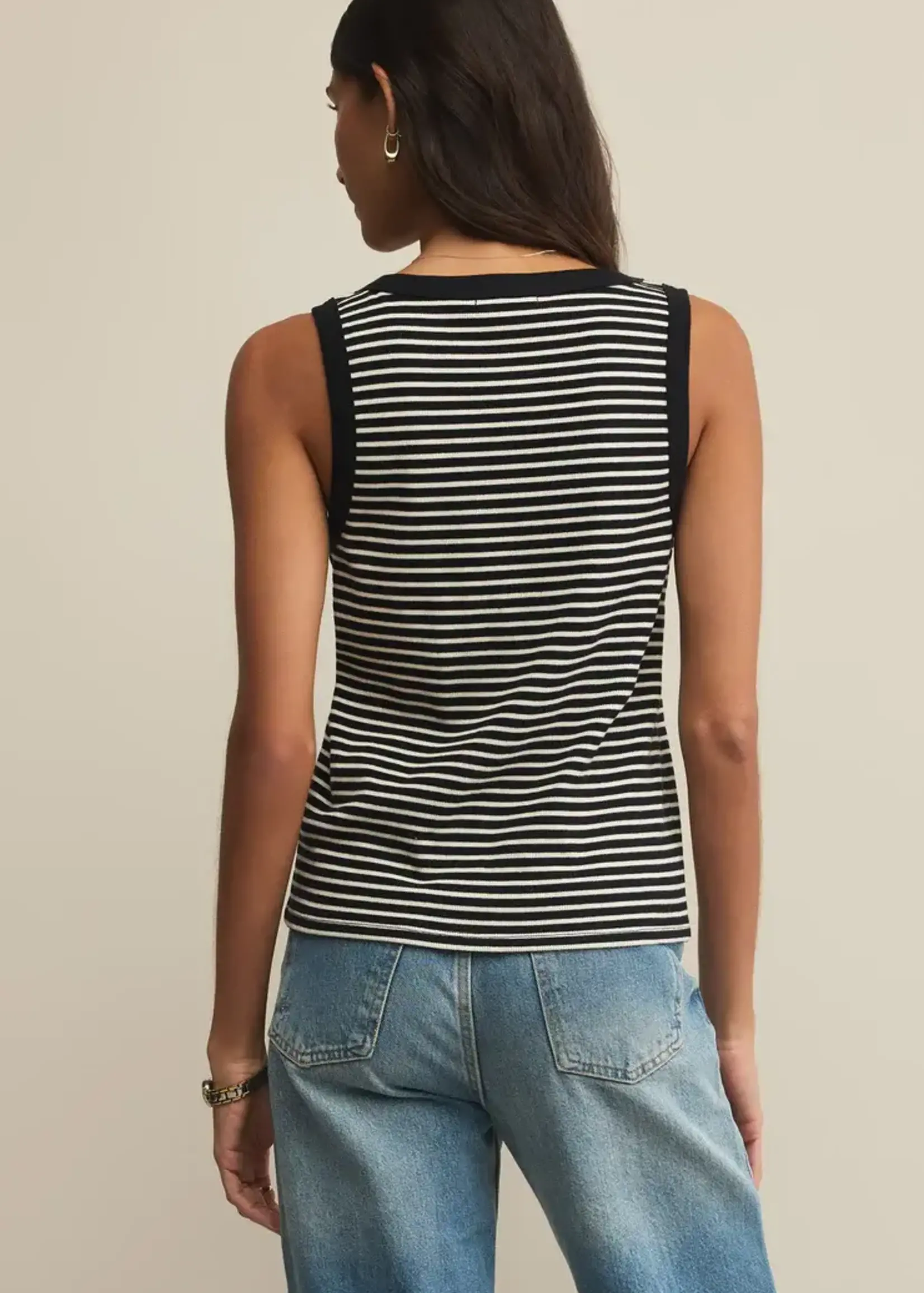 Z SUPPLY Elin Stripe Rib Tank