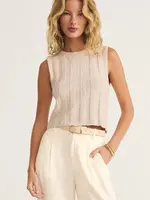 Z SUPPLY Calan Rib Sweater Cropped Tank