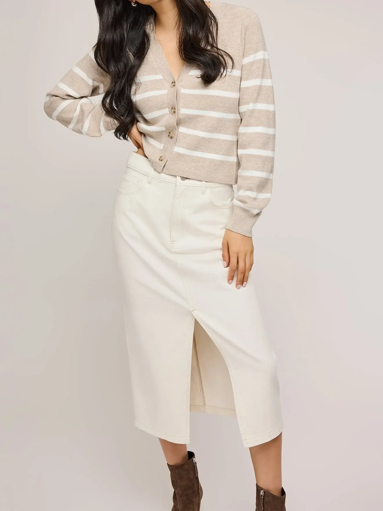 Georgia Midi Skirt - Evelyn Lane Clothing Co.