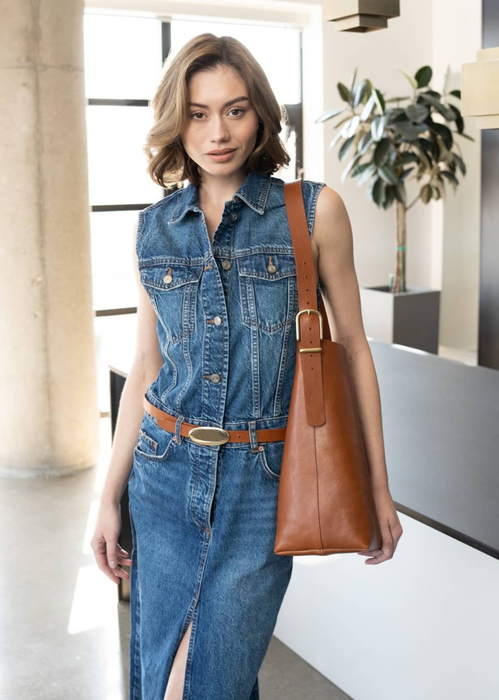 BRAVE Leather Zyla Vachetta Tote