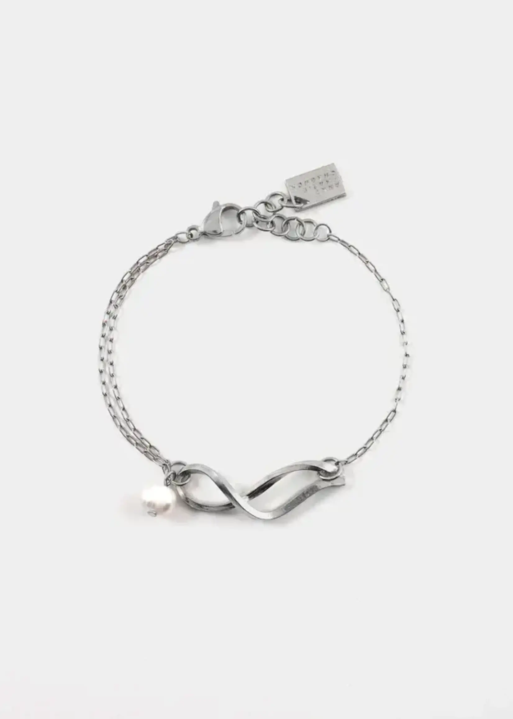 Anne-Marie Chagnon Aquarius Silver Bracelet