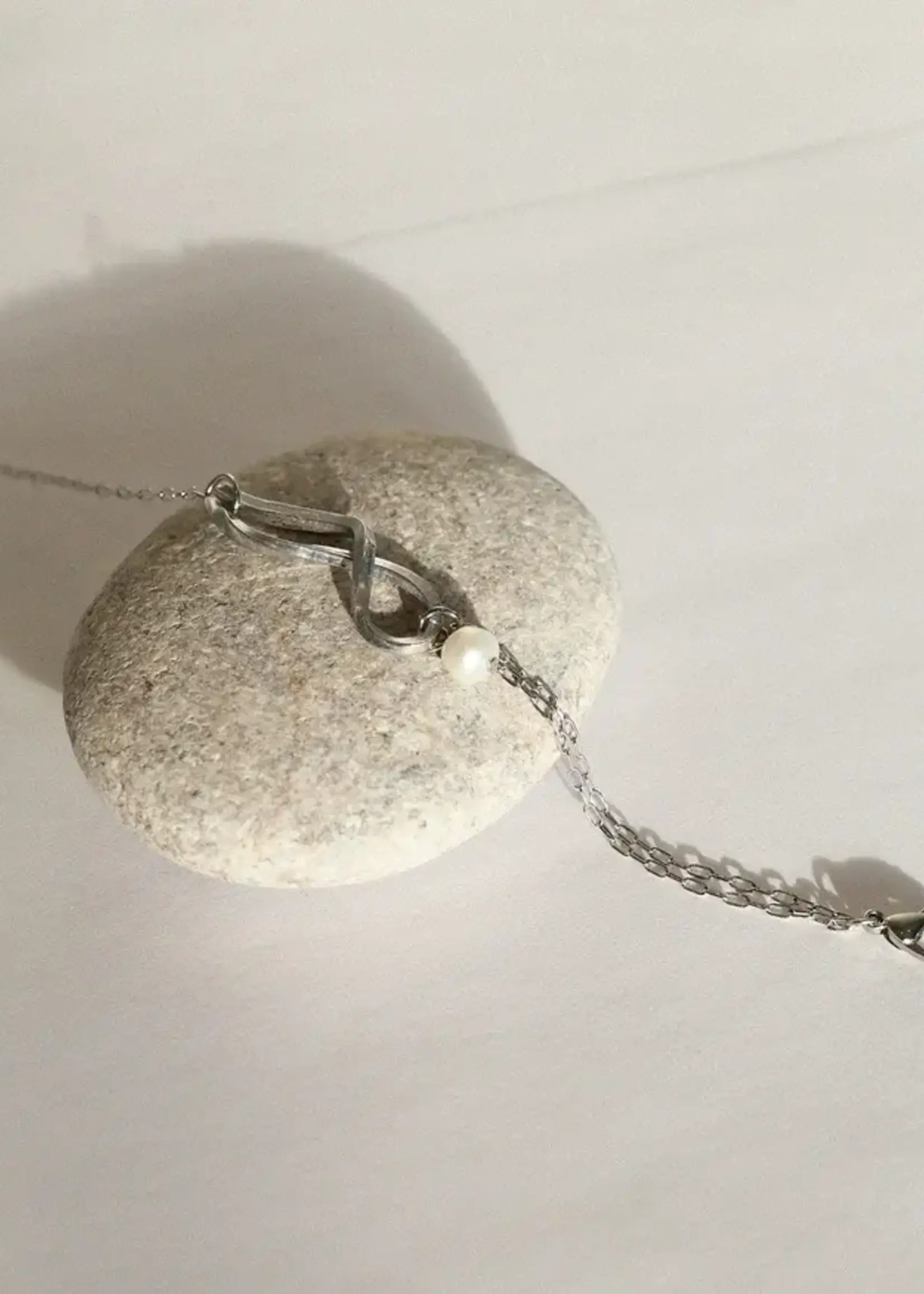 Anne-Marie Chagnon Aquarius Silver Bracelet