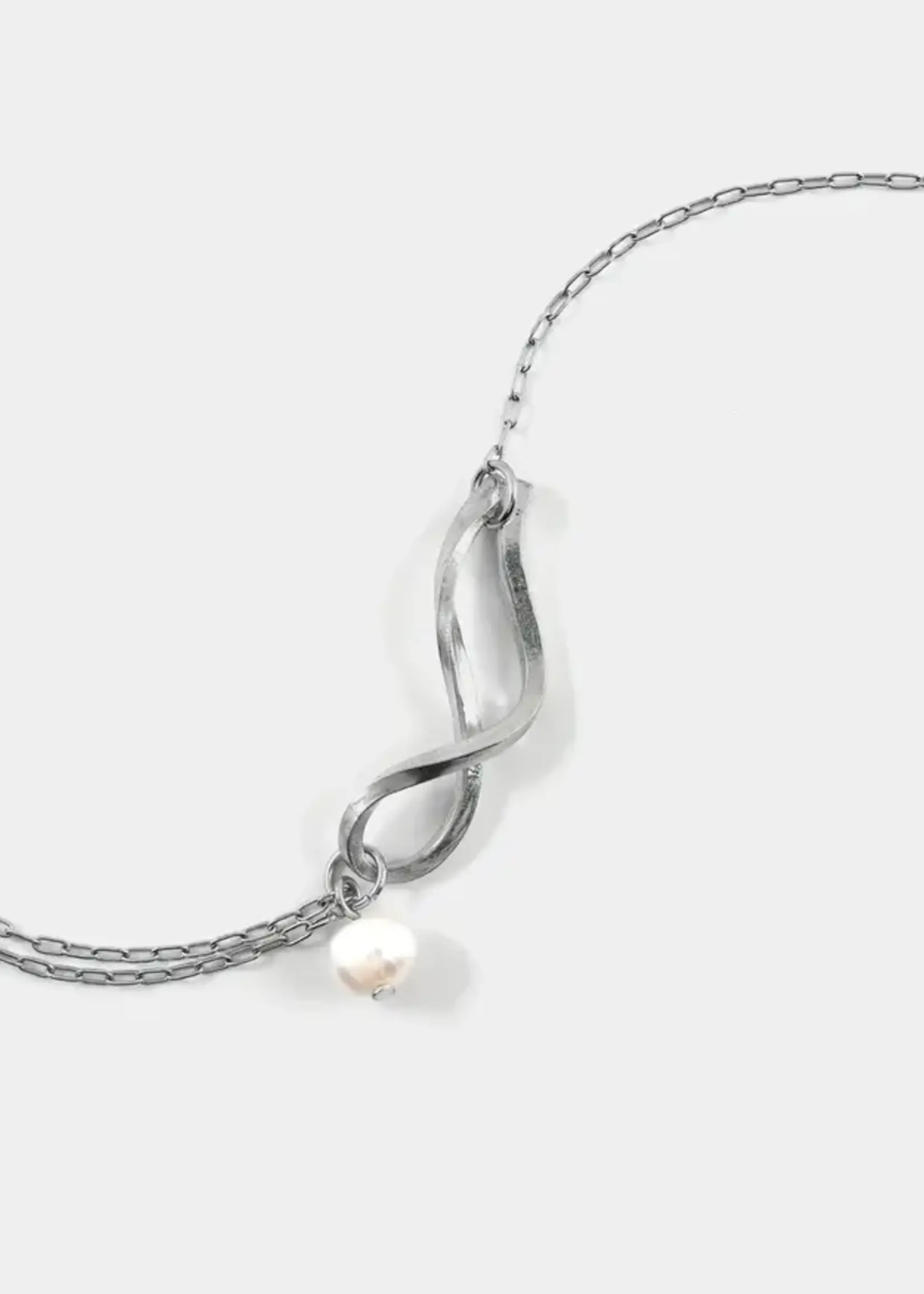 Anne-Marie Chagnon Aquarius Silver Bracelet