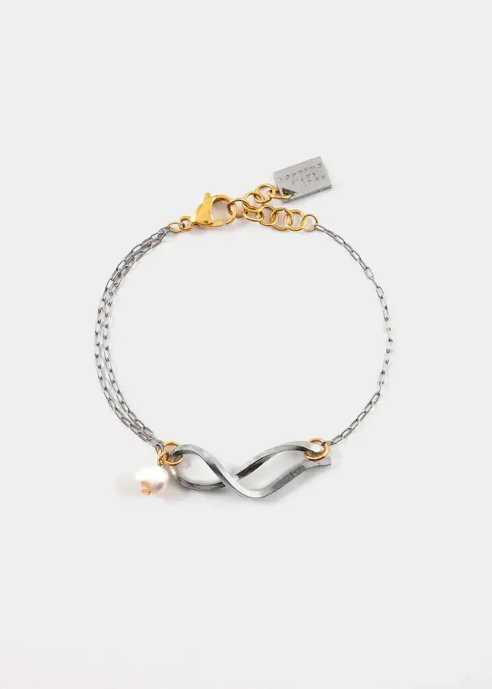 Anne-Marie Chagnon Aquarius Two Tone Bracelet