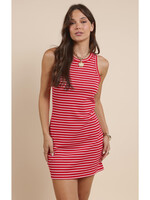 Sadie & Sage Chase the Sun Striped Mini Dress