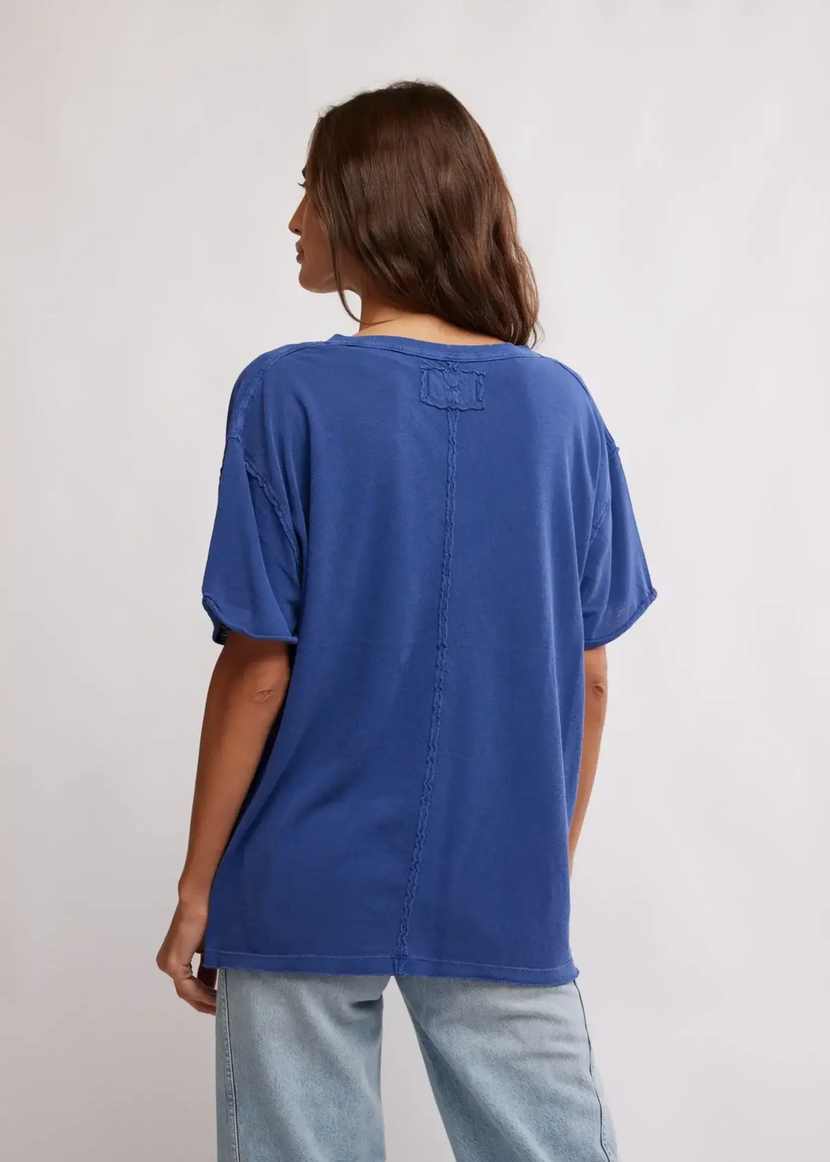 Free People Nina V-Neck Tee