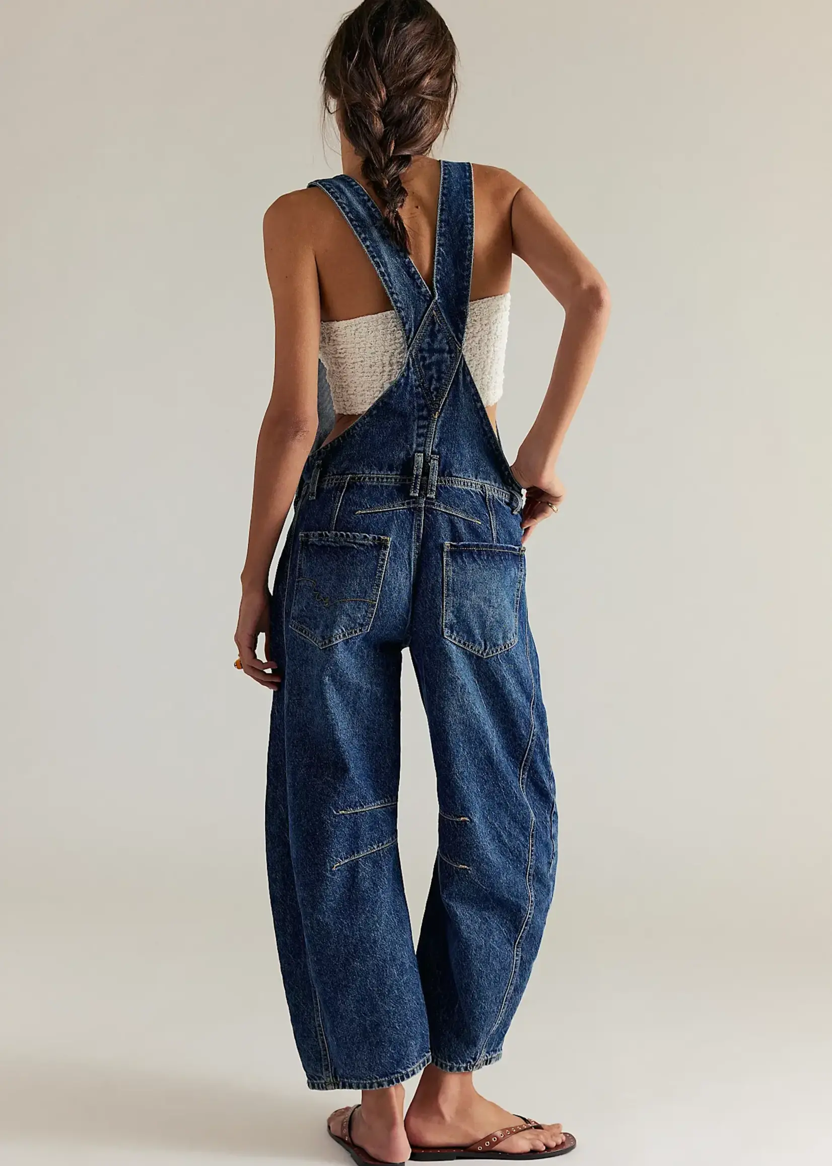 Free People Good Luck Overall