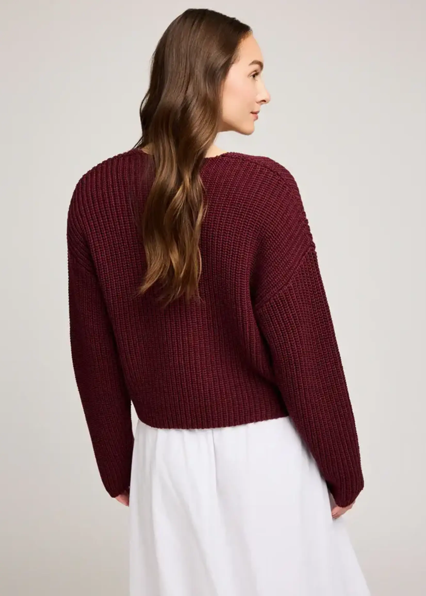 Gentle Fawn Spencer V-Neck Knit Sweater