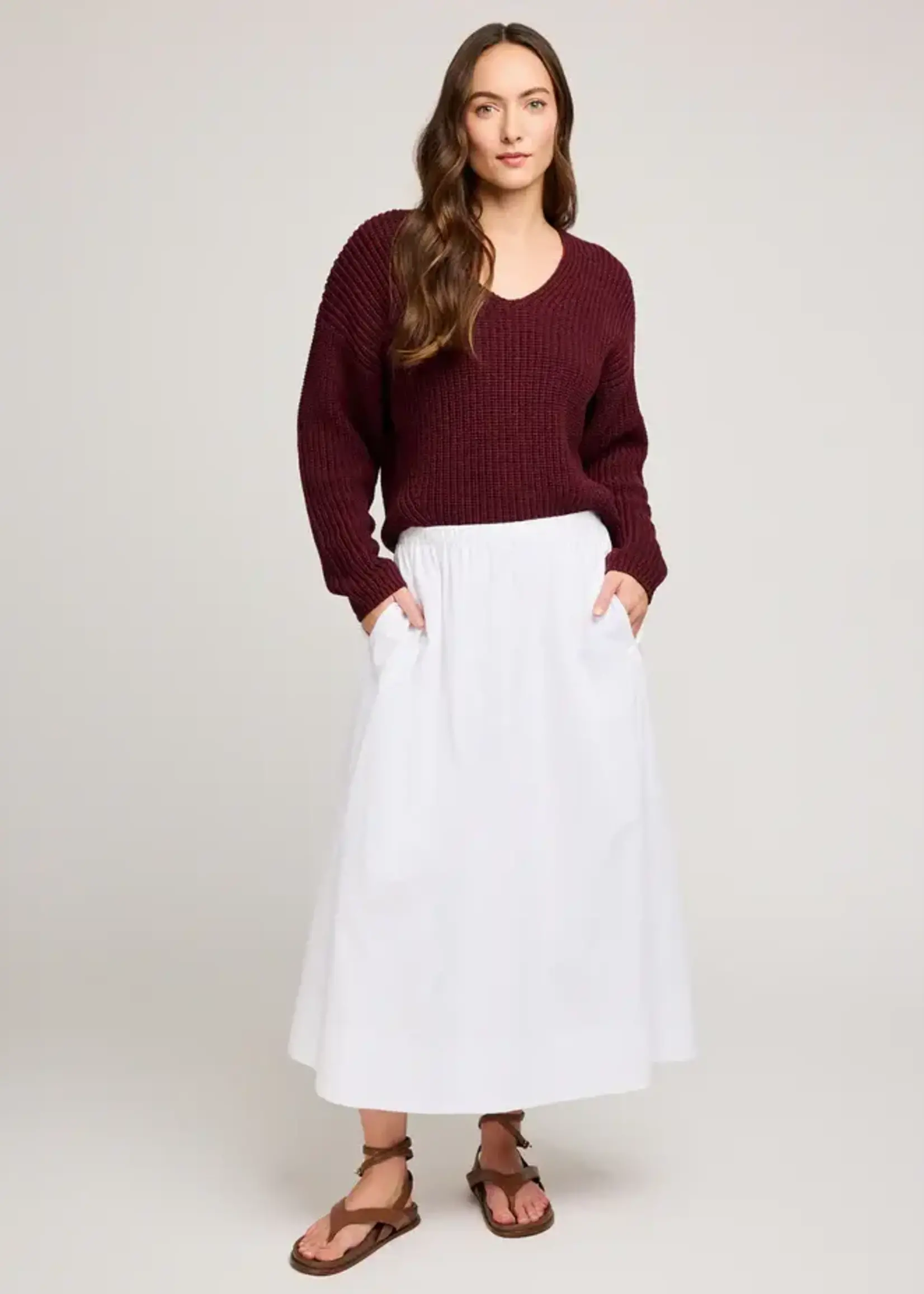 Gentle Fawn Spencer V-Neck Knit Sweater