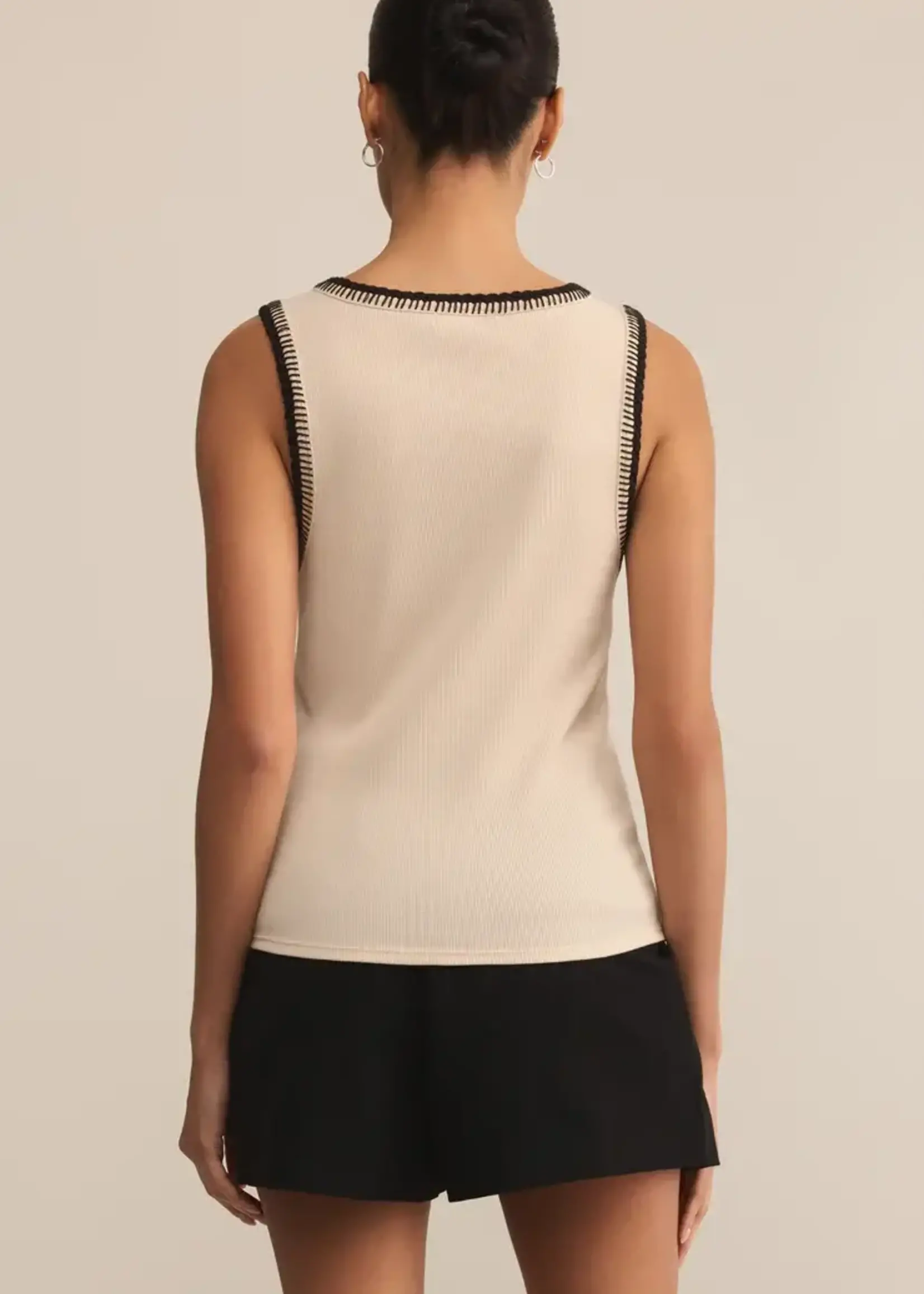 Z SUPPLY Social Whipstitch Tank
