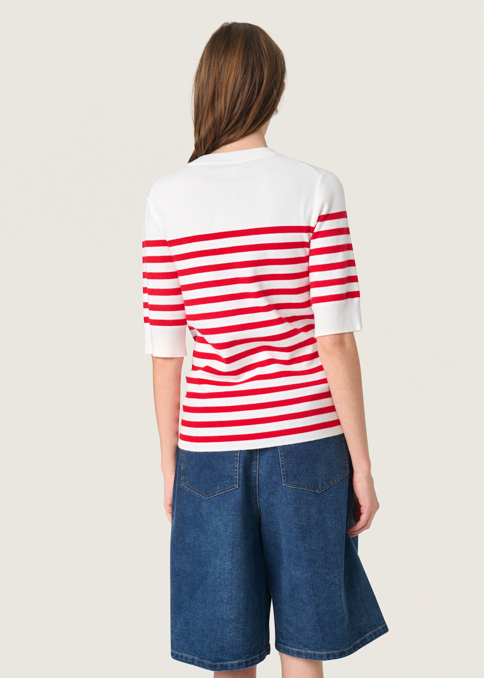 Soaked in Luxury Spina Striped Tee