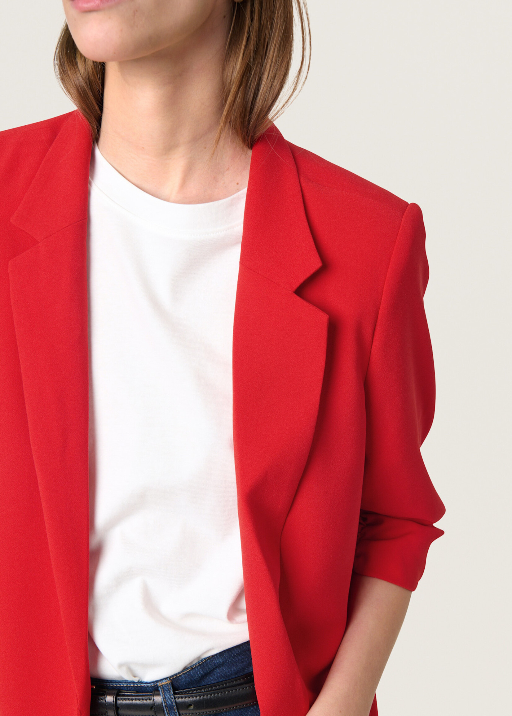 Soaked in Luxury Shirley Short Sleeve Blazer