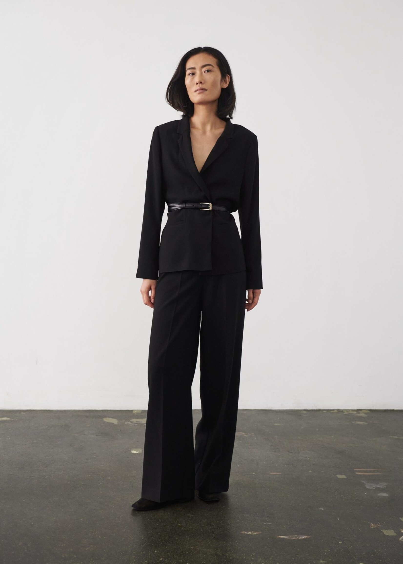 Soaked in Luxury Shirley Long Sleeve Blazer