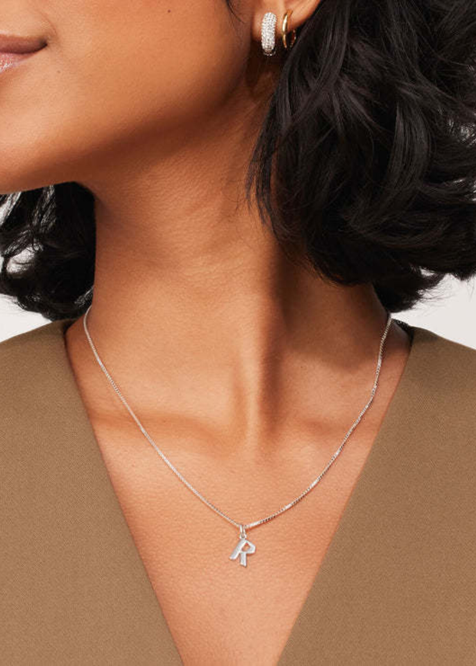 Hillberg & Berk Box Chain Slider Necklace