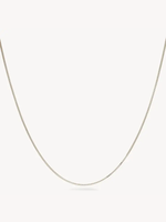 Hillberg & Berk Box Chain Slider Necklace