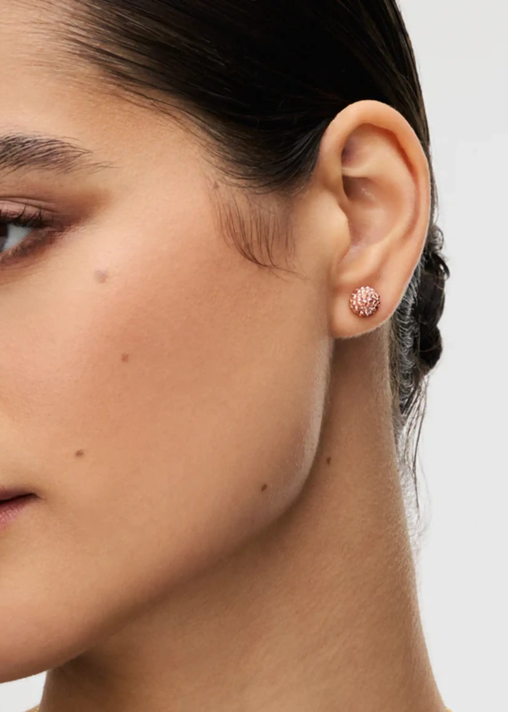 Hillberg & Berk Desert Rose Sparkle Ball™ Stud Earrings