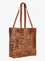 BRAVE Leather Naia Large Weave Bridle Tote