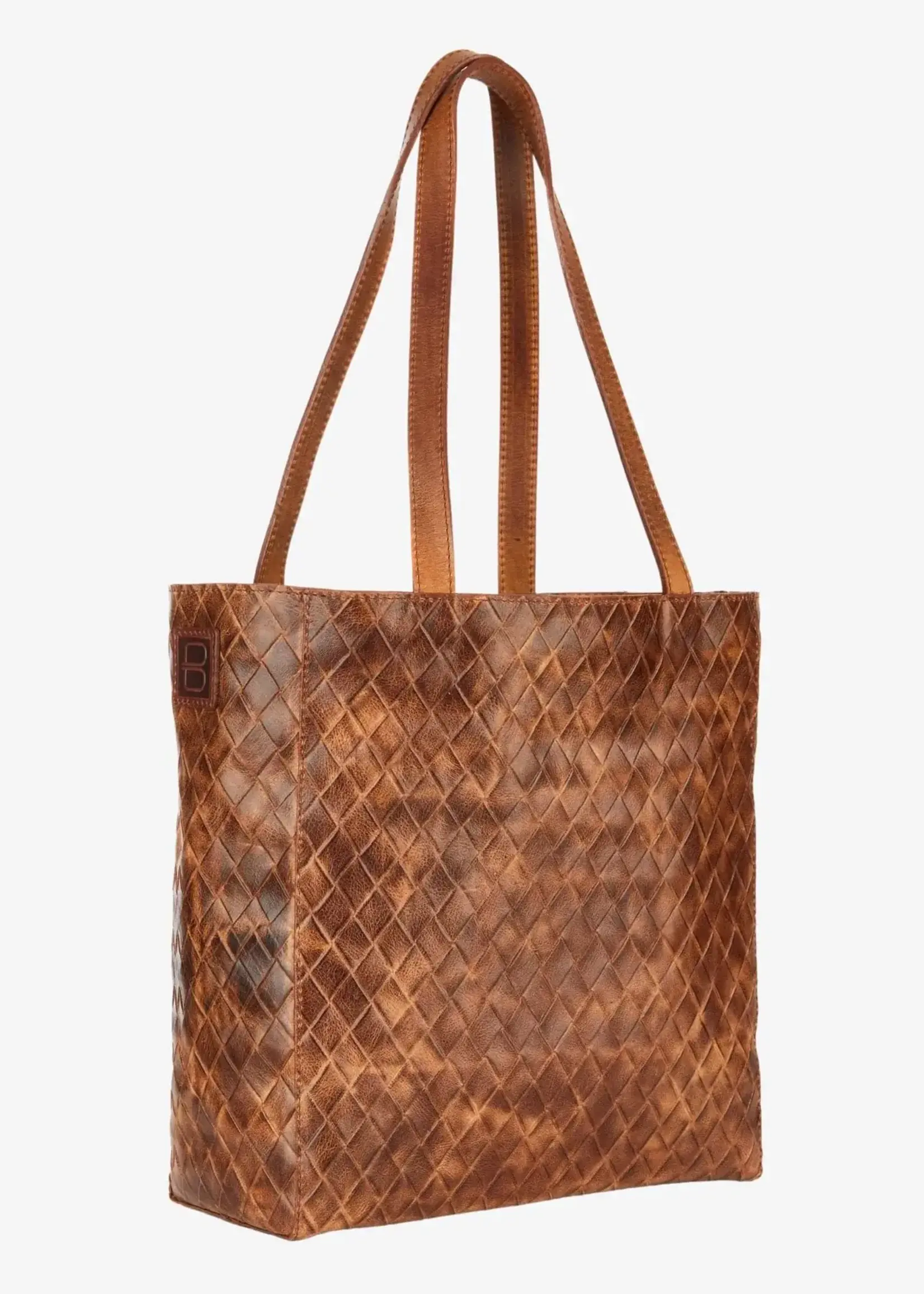 BRAVE Leather Naia Large Weave Bridle Tote