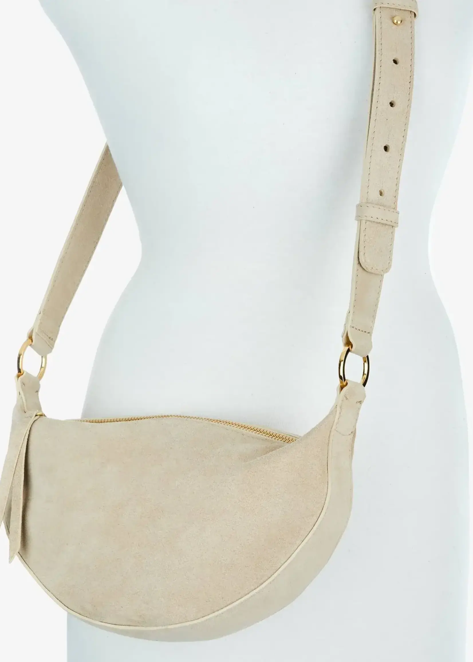 BRAVE Leather Melany Suede Crossbody