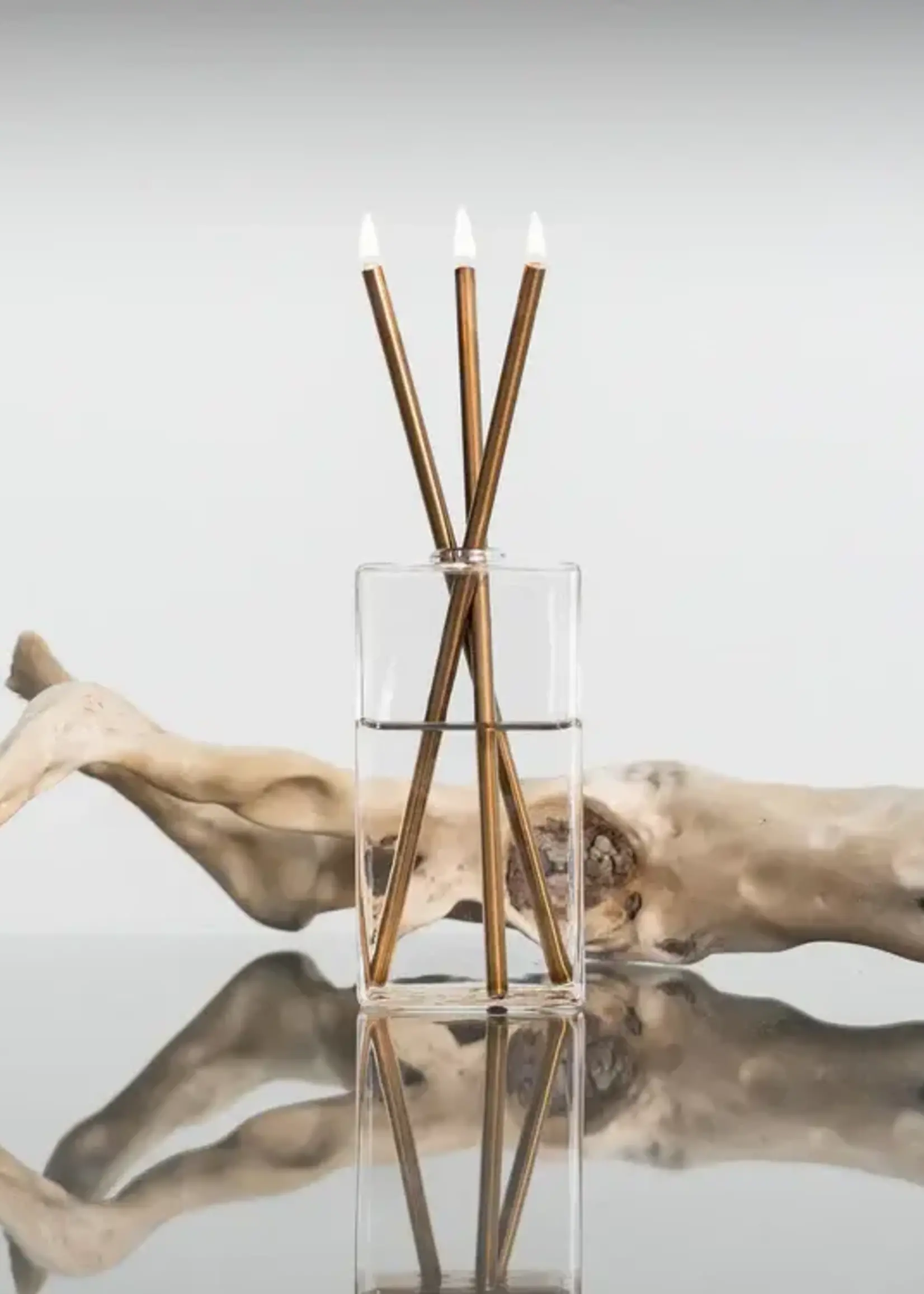 Everlasting Candle Co. Champagne Everlasting Candlesticks