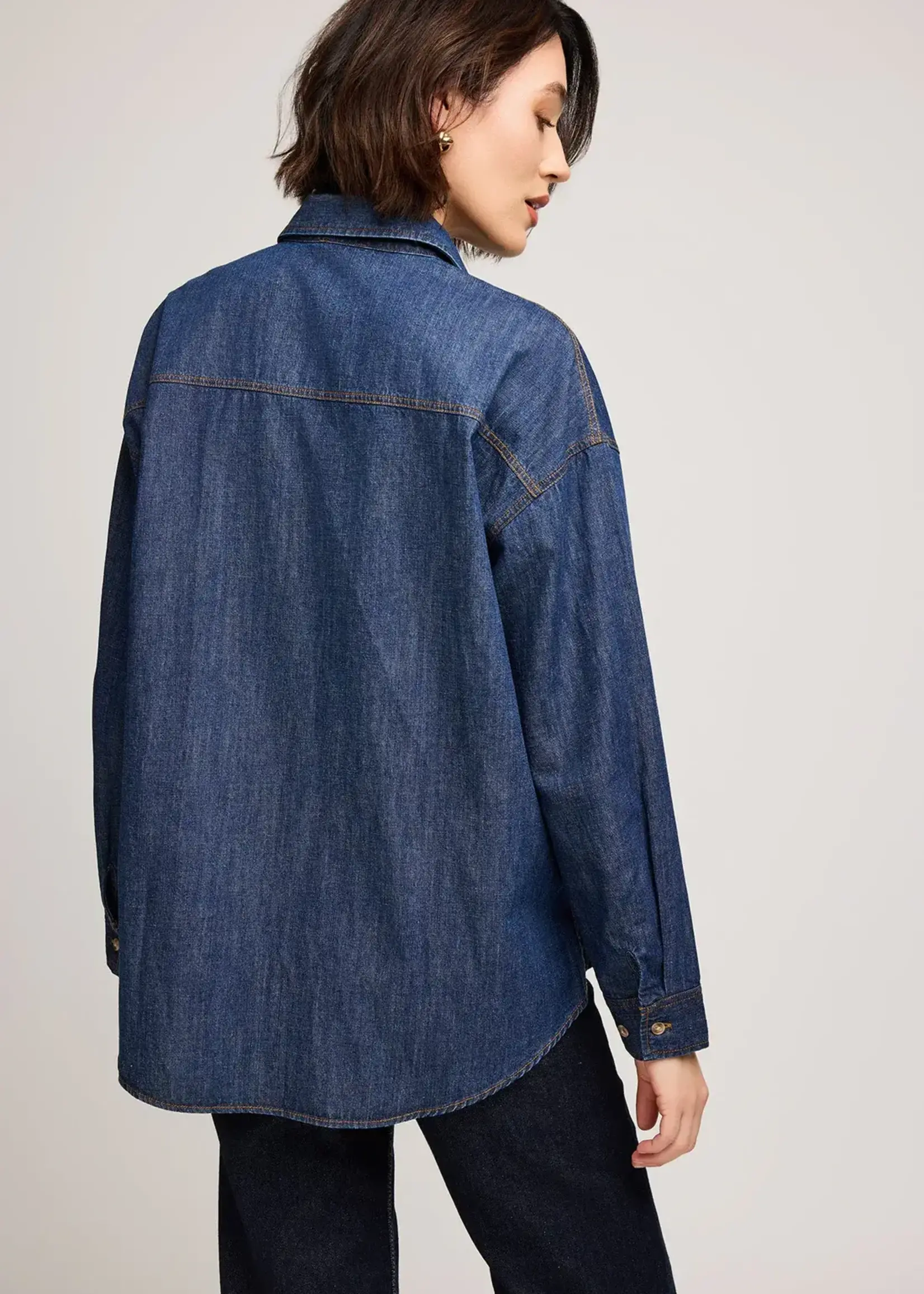 Gentle Fawn Whitney Denim Button Down Shirt