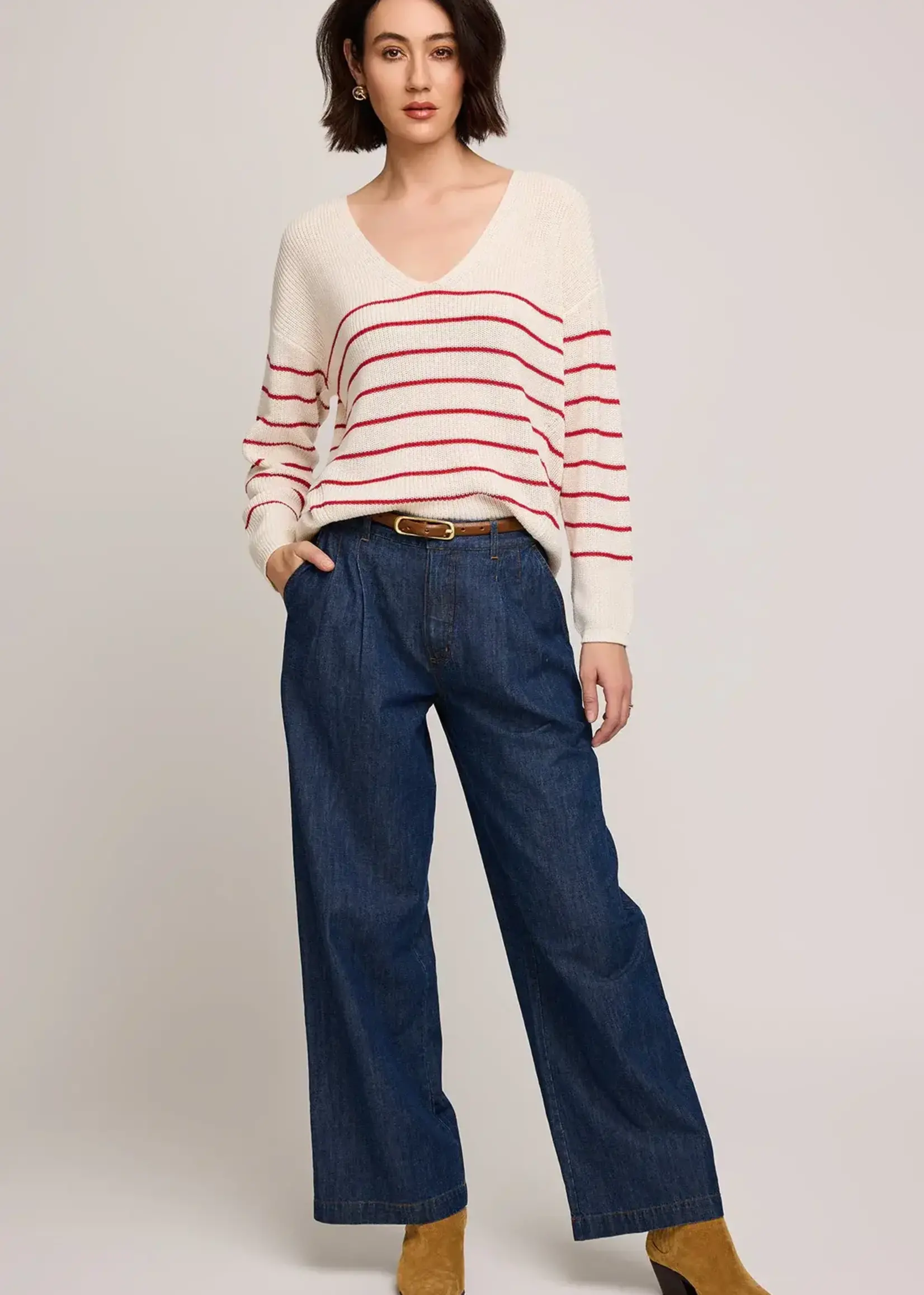 Gentle Fawn Tucker Pullover Sweater