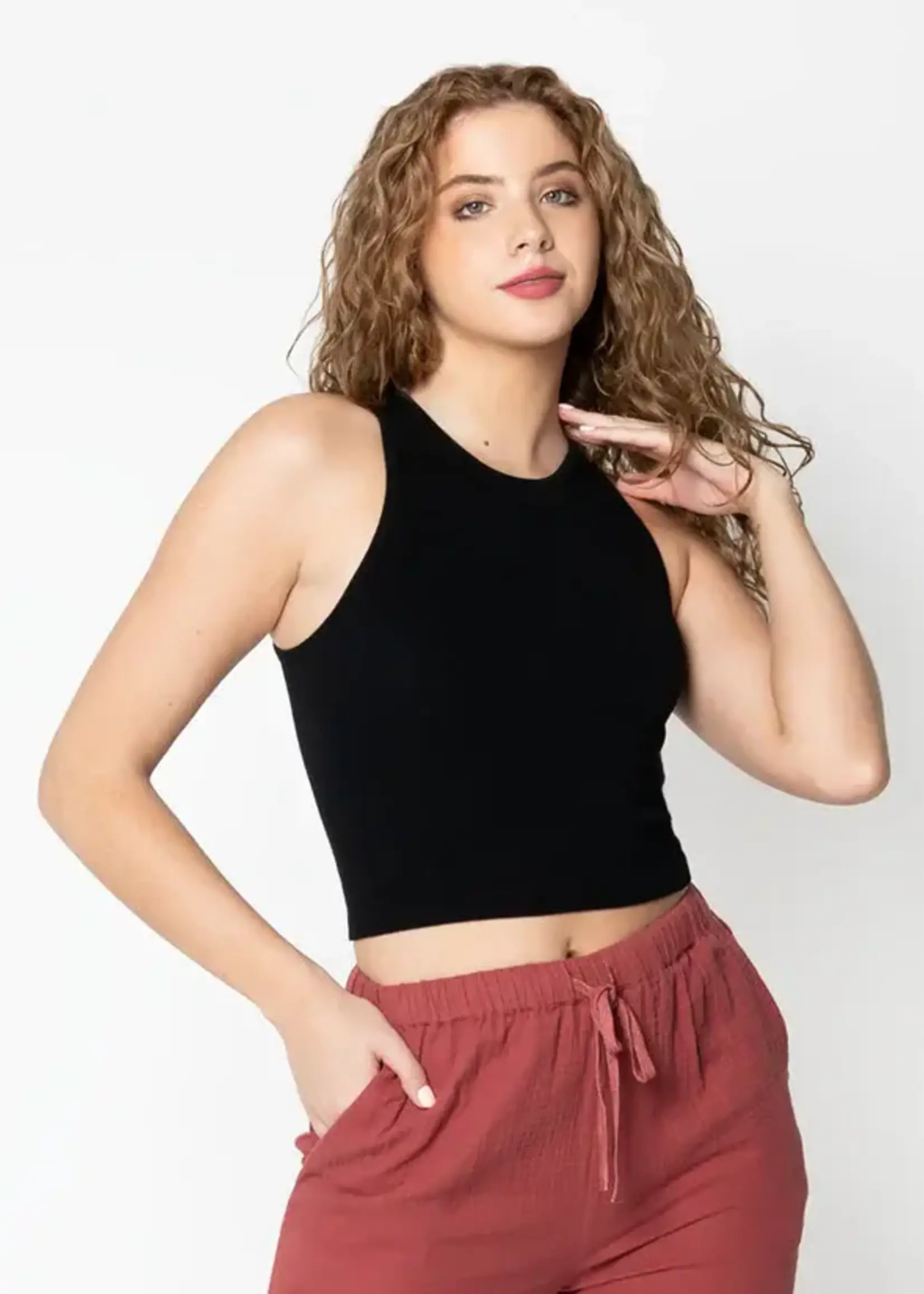 C'est Moi Clothing Bamboo Ribbed Tank