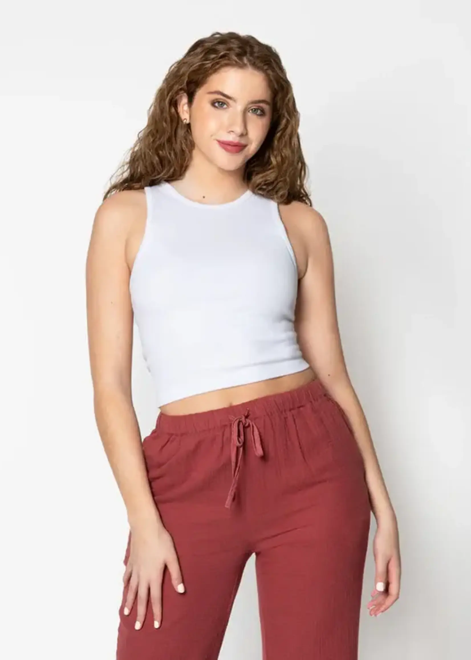 C'est Moi Clothing Bamboo Ribbed Tank