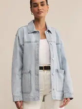 On the Road Denim Jacket - Evelyn Lane Clothing Co.