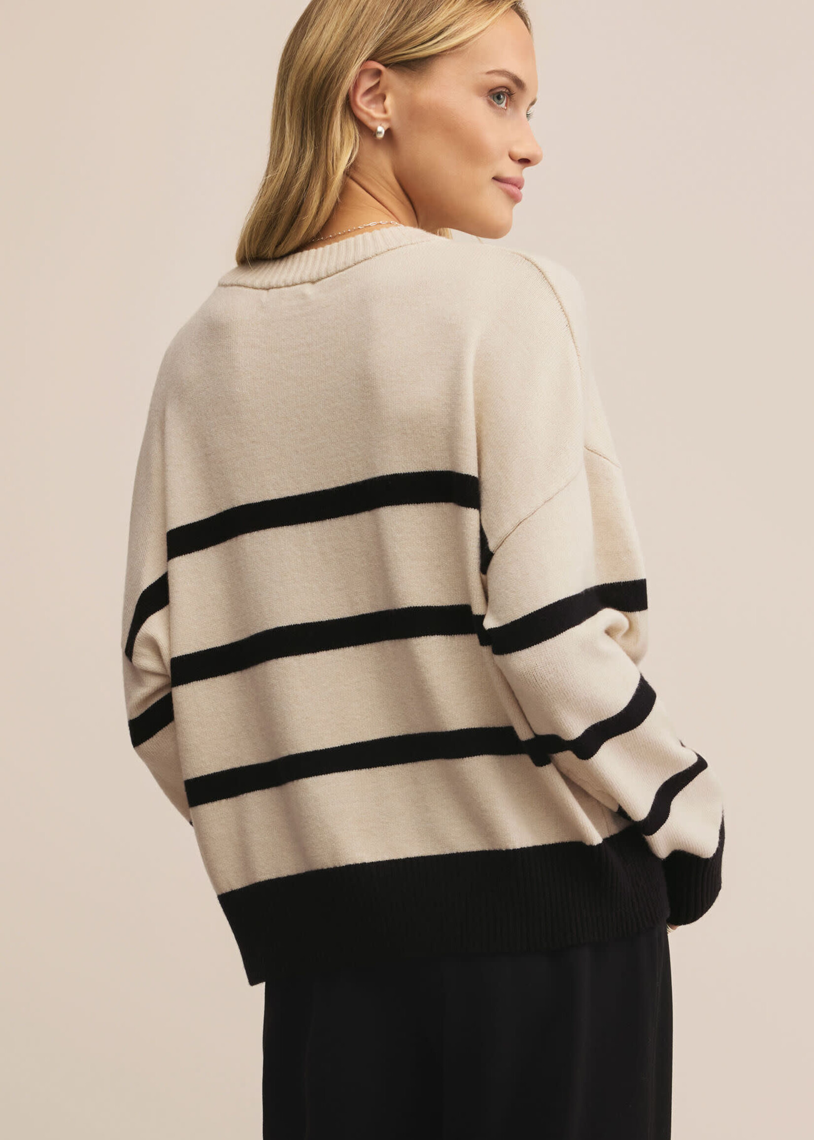 Z SUPPLY Jordane Striped Sweater