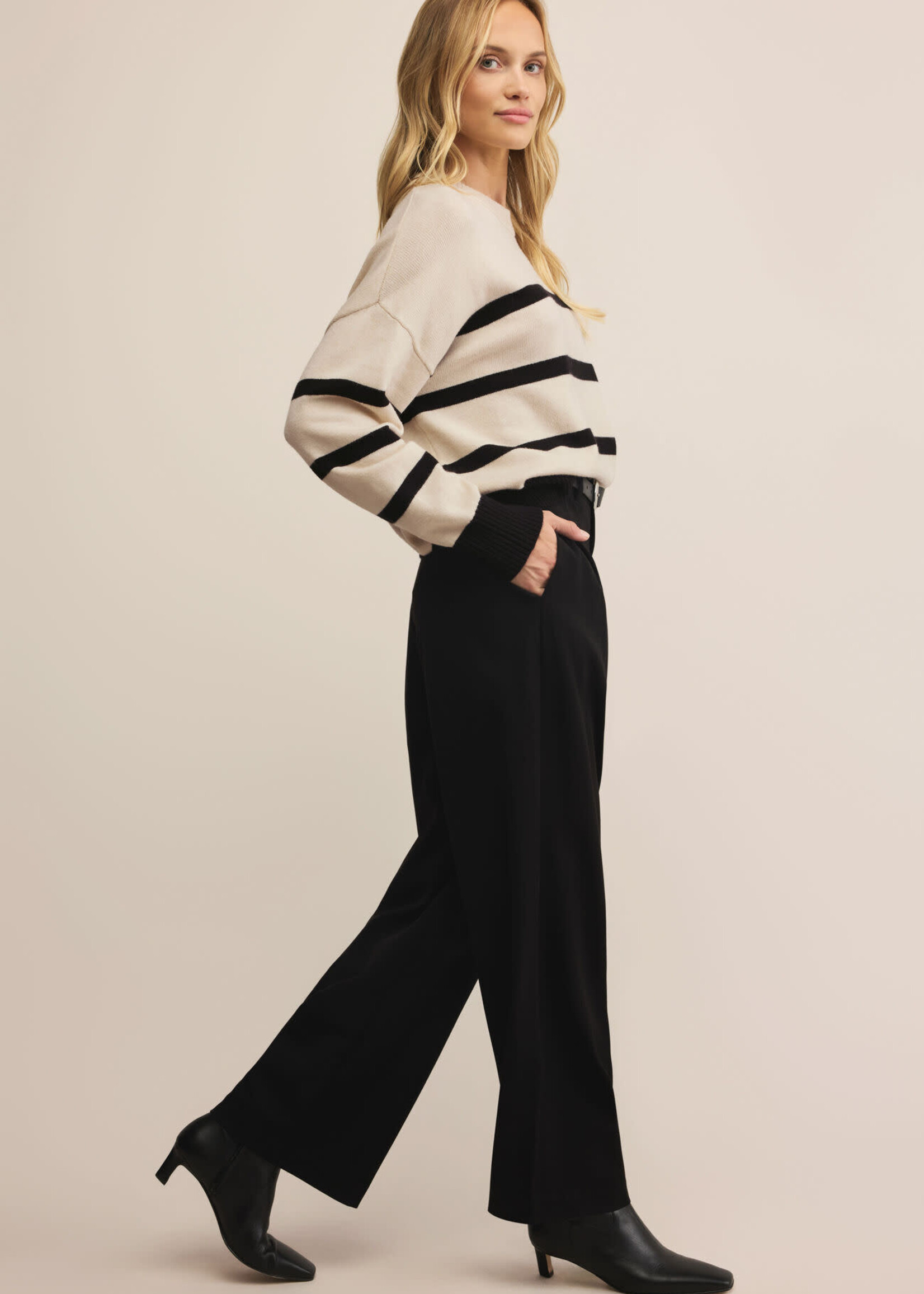 Z SUPPLY Jordane Striped Sweater