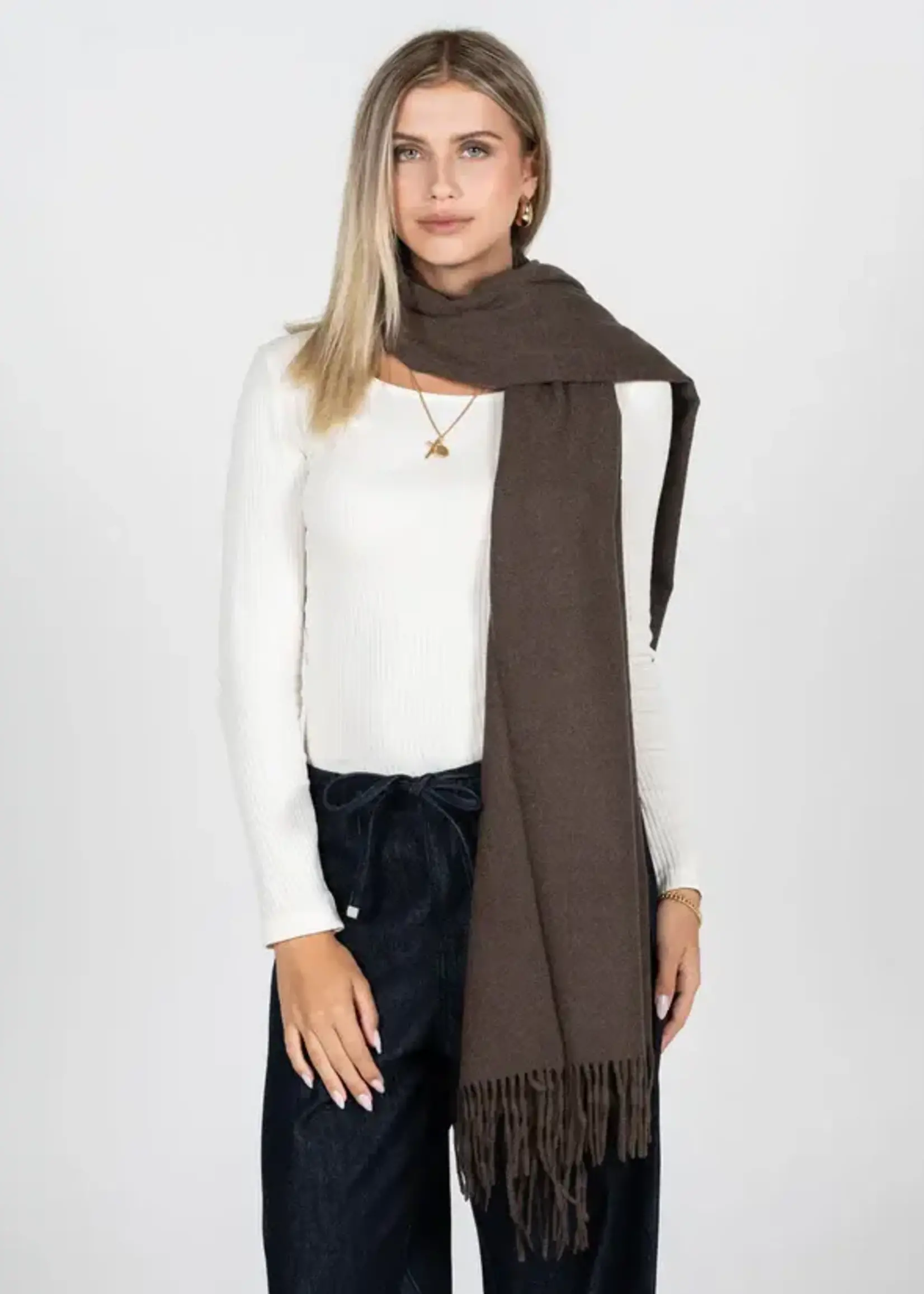 C'est Moi Clothing Viscose Blend Scarf
