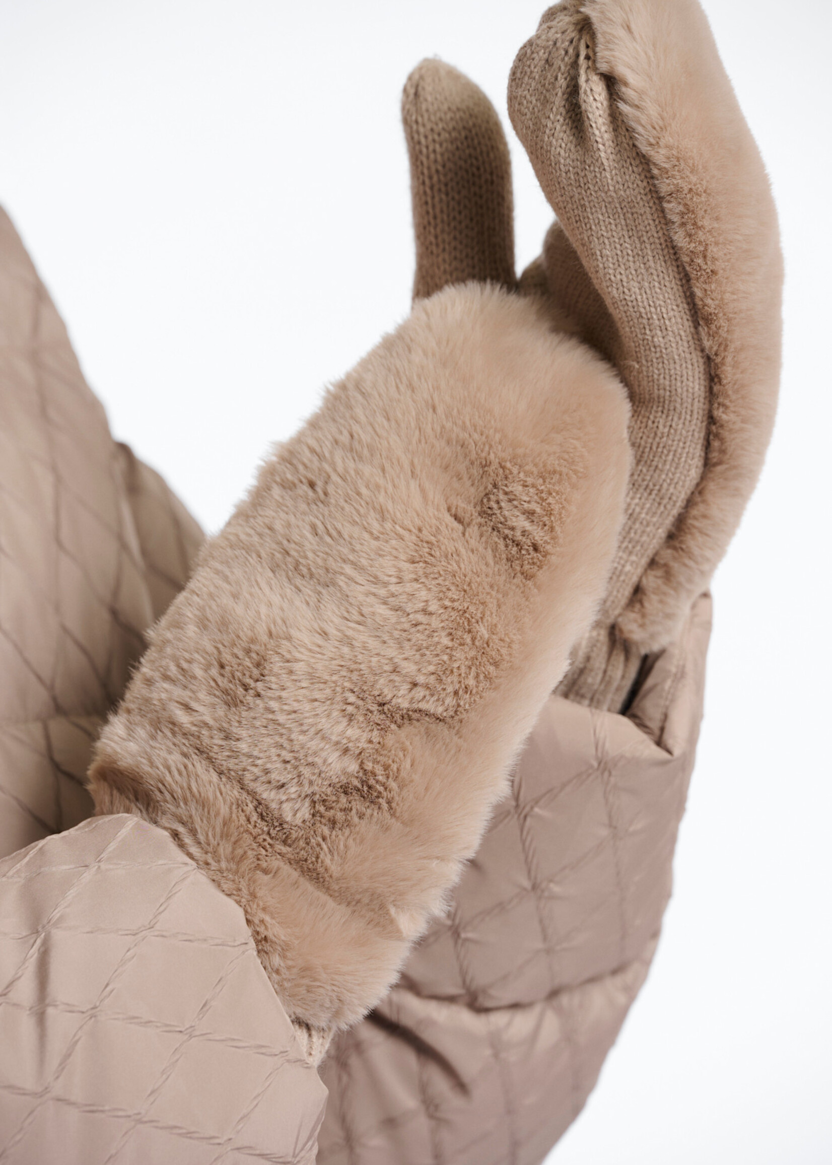 Rino & Pelle OXO Faux Fur Gloves