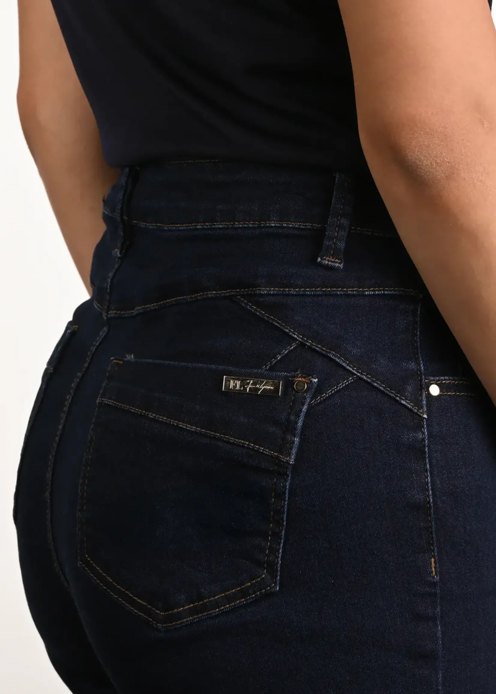 Frank Lyman Denim Jean Slim Straight Leg