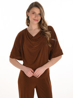 Frank Lyman Cowl Neck Top