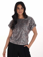 Frank Lyman Sequin Top