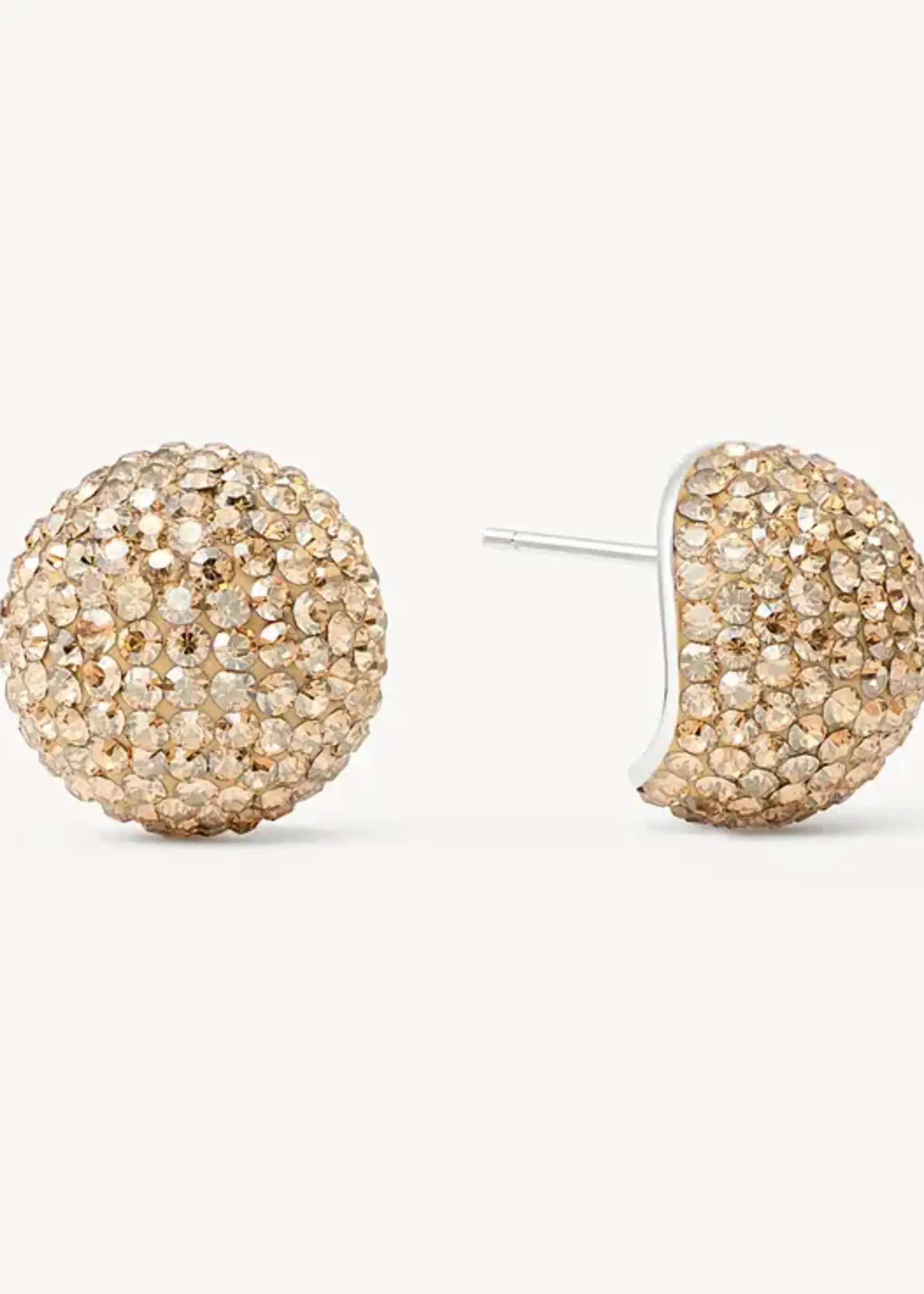 Hillberg & Berk Icon Sparkle Stud Earrings