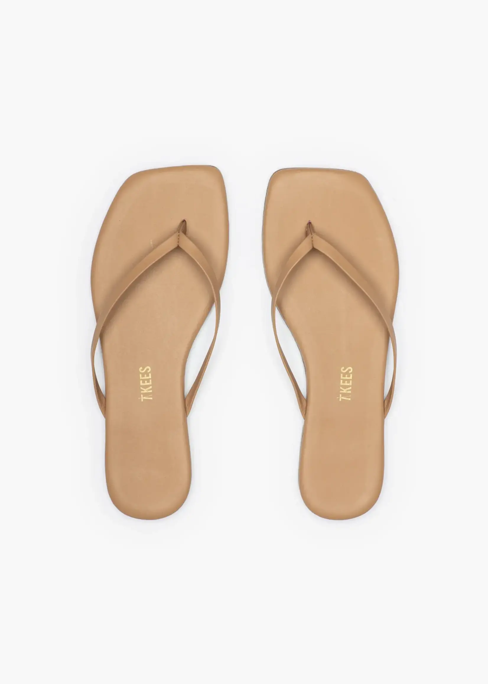TKEES Square Toe Lily Flip Flop