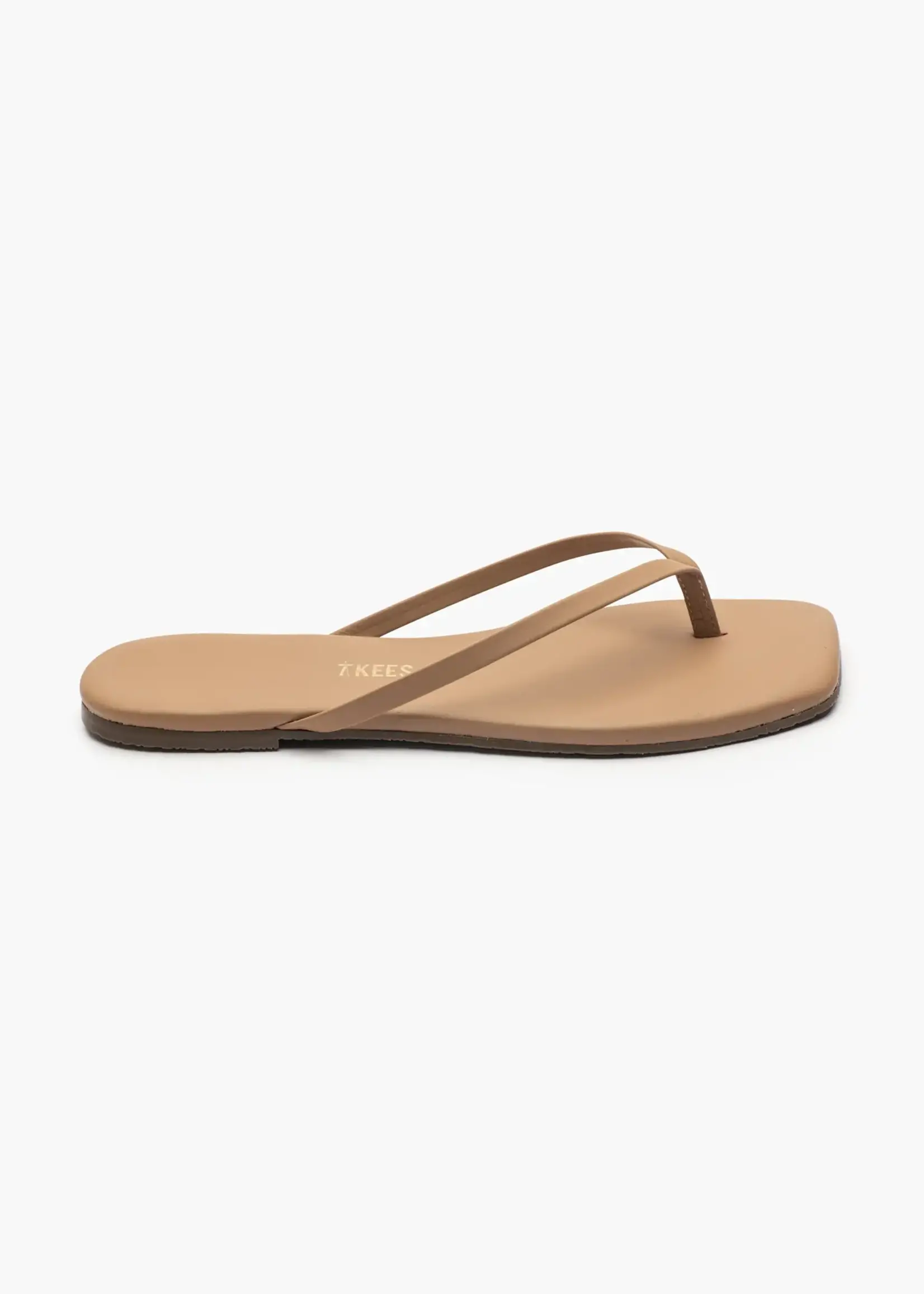 TKEES Square Toe Lily Flip Flop