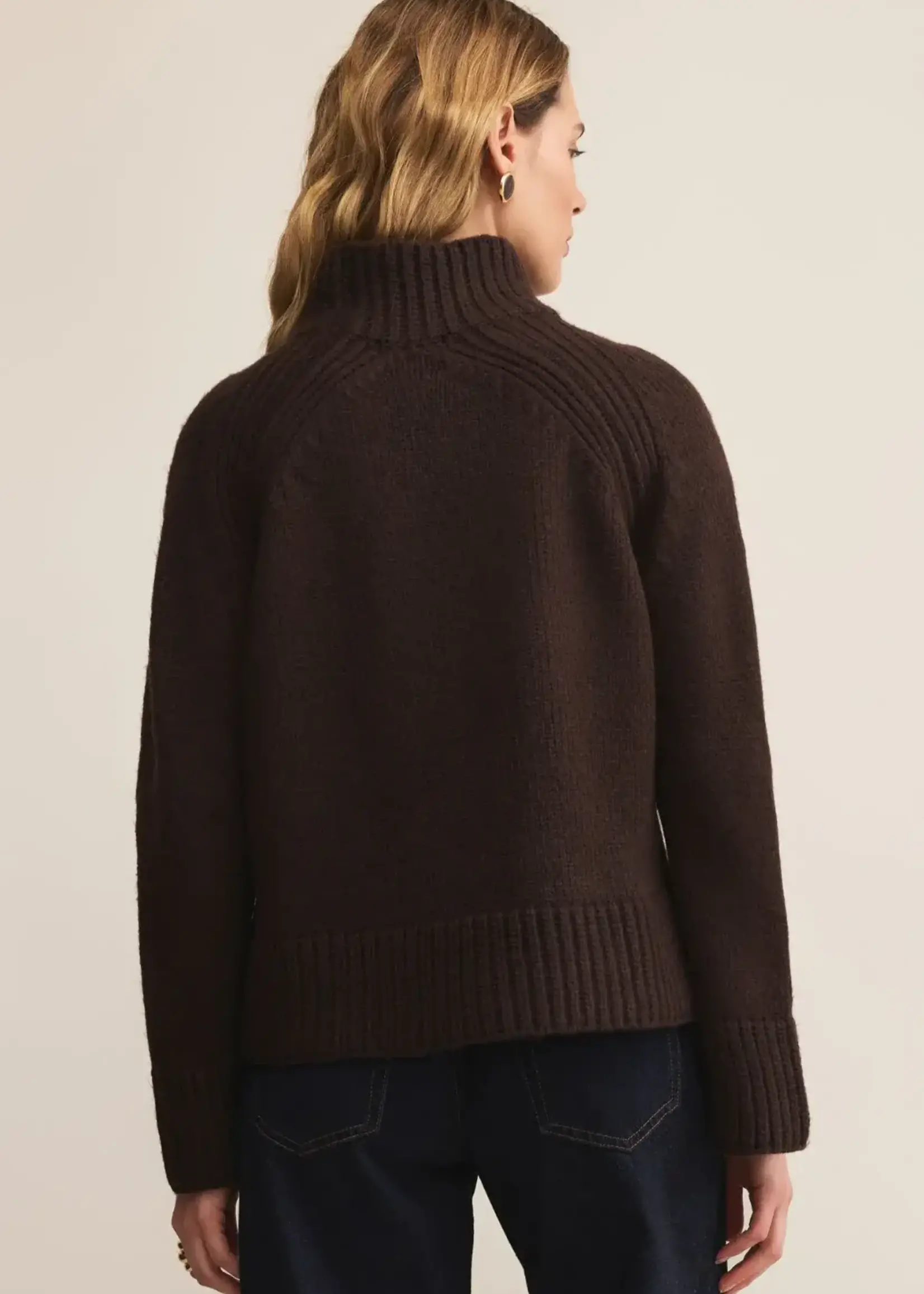Z SUPPLY Emerge Funnel Neck Sweater