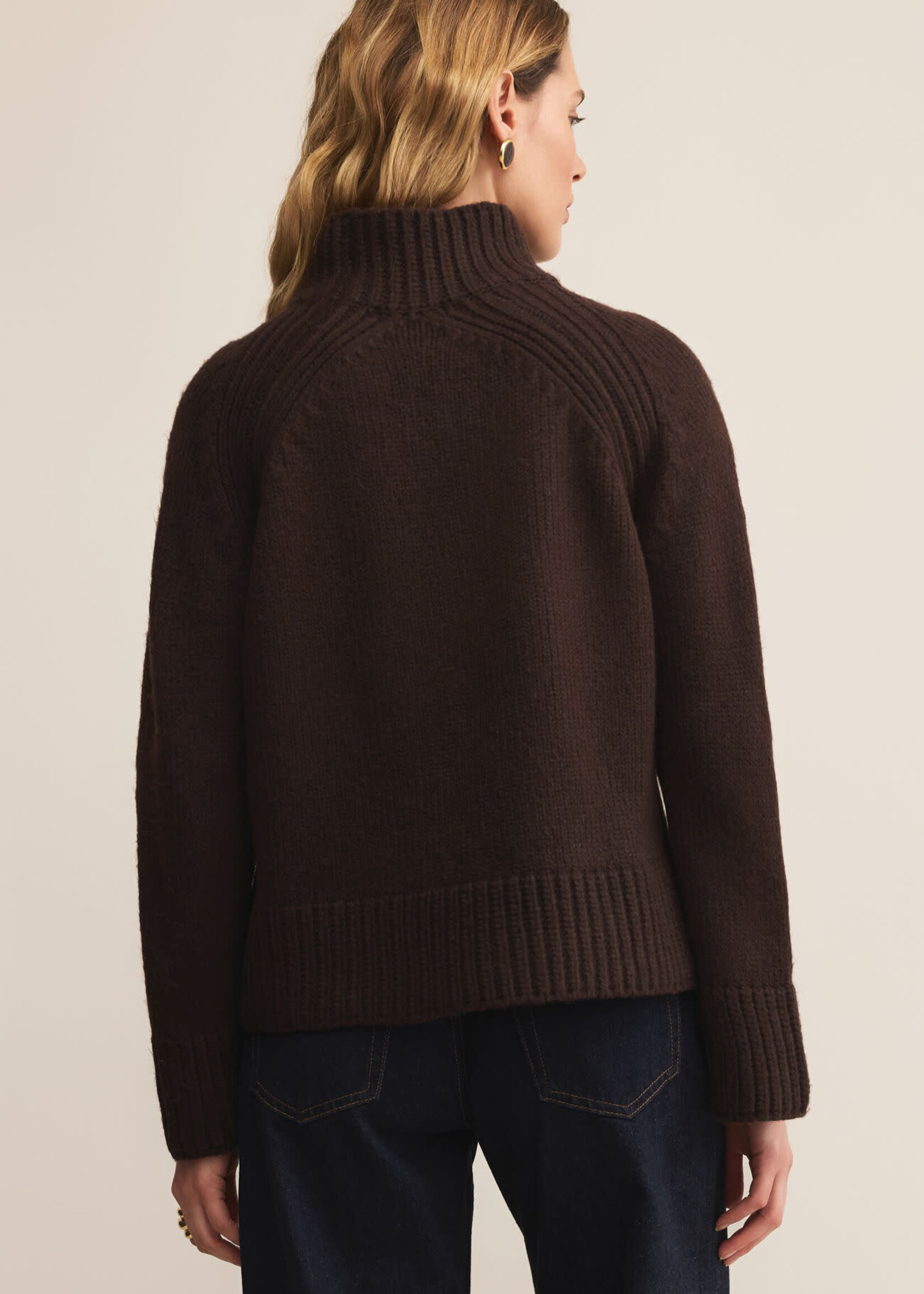 Z SUPPLY Emerge Funnel Neck Sweater