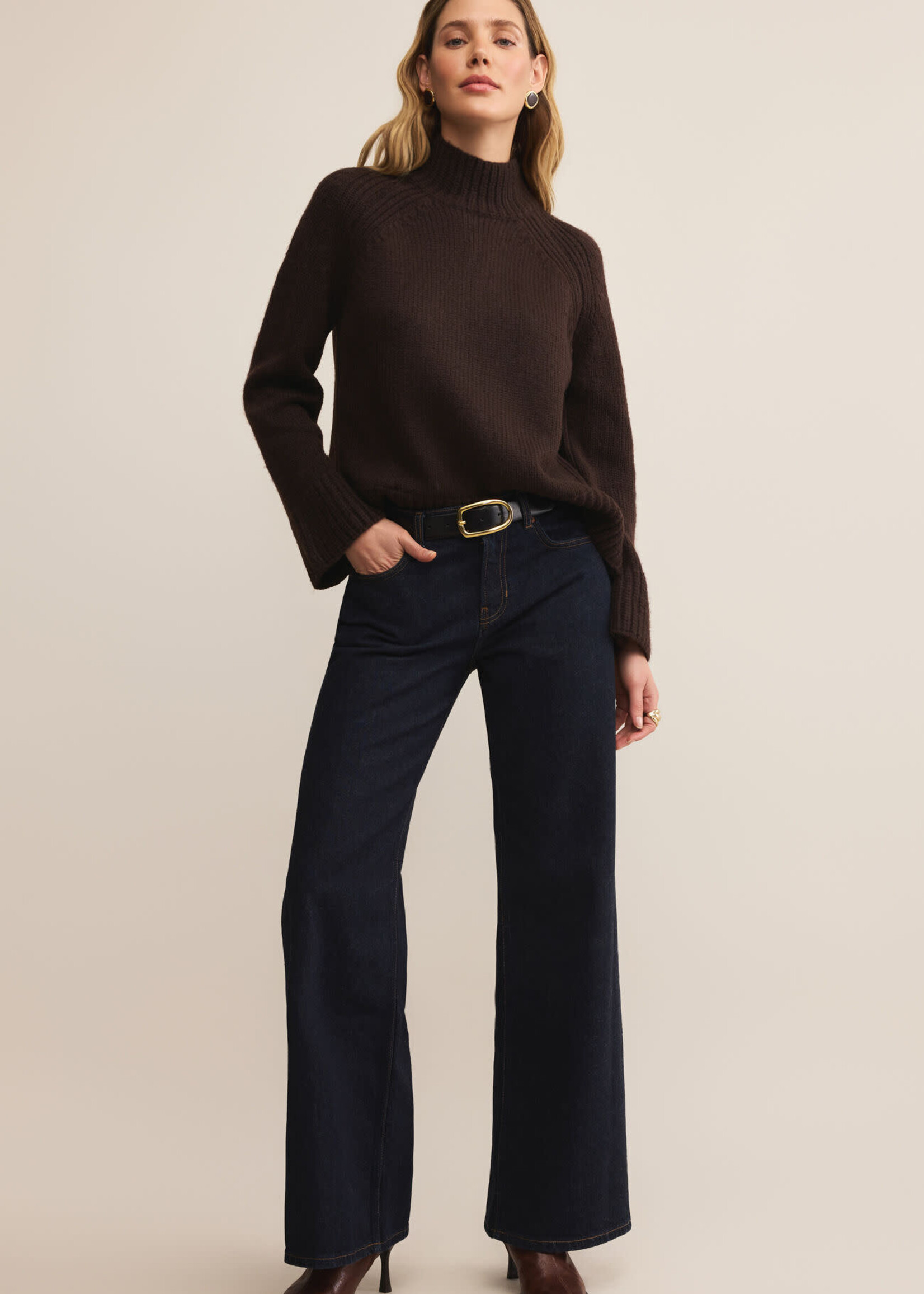 Z SUPPLY Emerge Funnel Neck Sweater